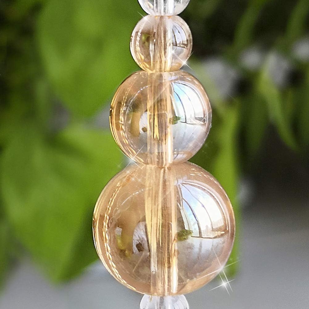 OKUOKA 31 Strands Crystal Bead Curtain for Doorways