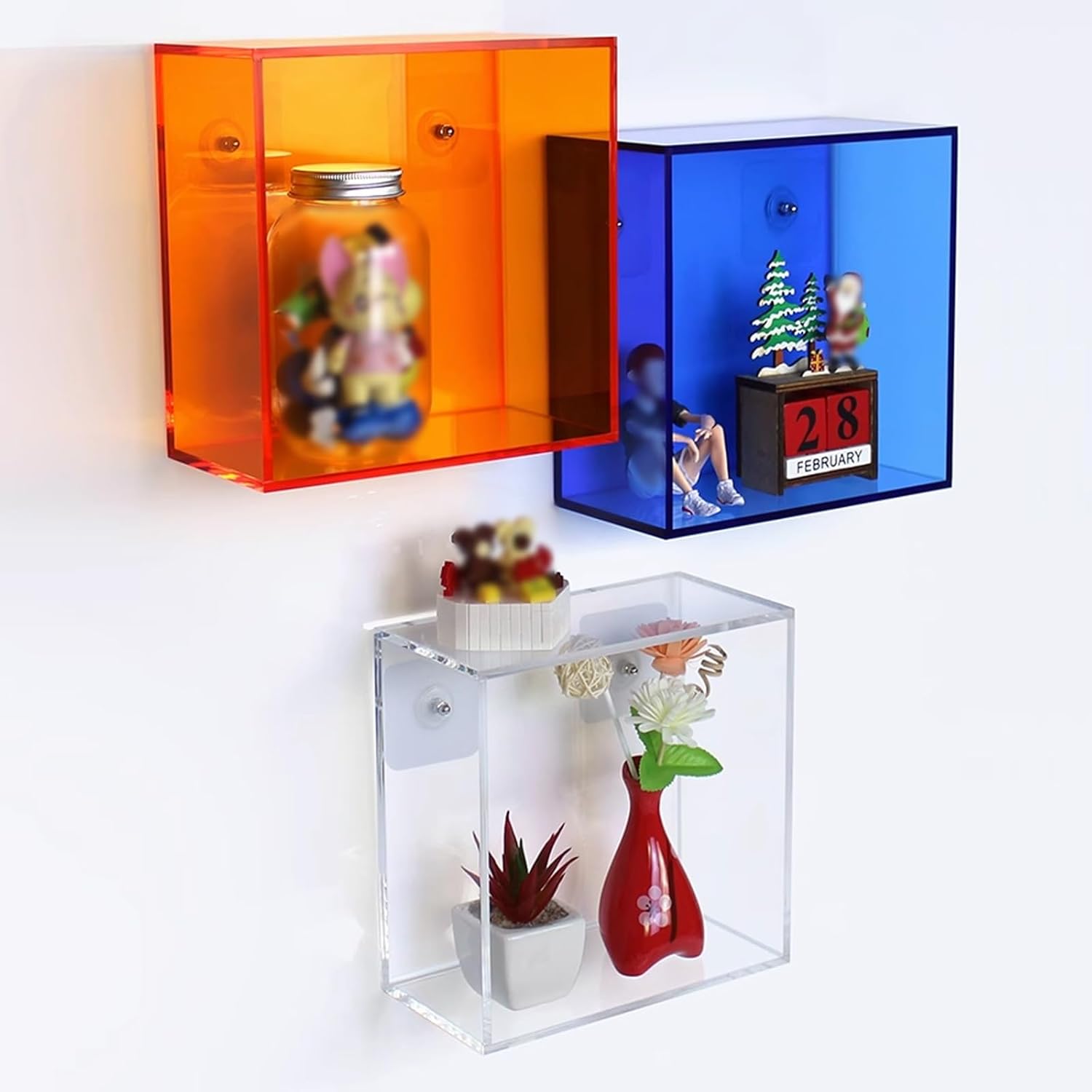 Green Acrylic Risers Display Stand 25cm 10in