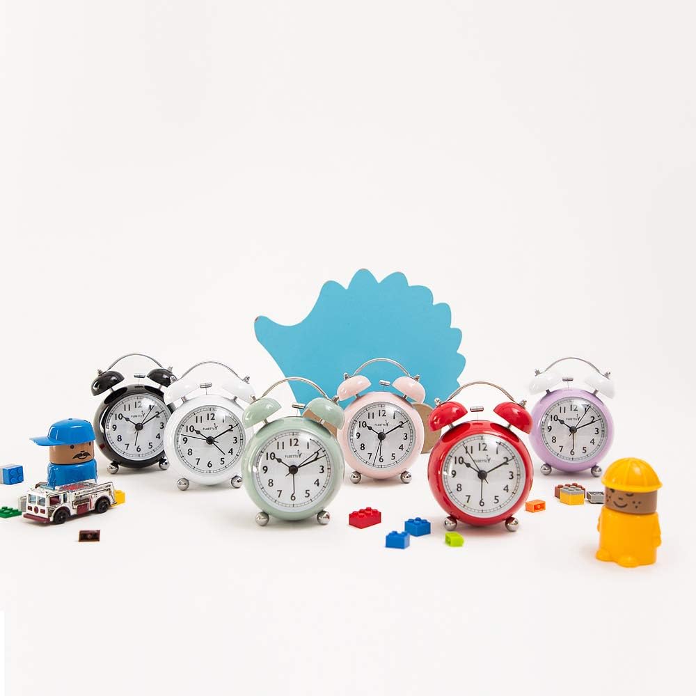 Loud Alarm Clock with Twin Bell and Backlight for Deep Sleepers