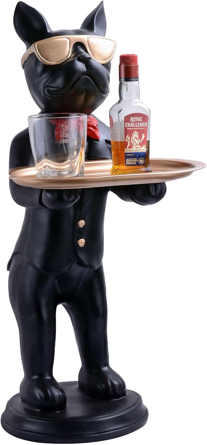 Cute Cool Dog Sculpture for Home Decor