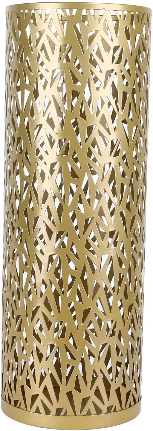 SUNFECILI Small-Gold Round Umbrella Stand Holder