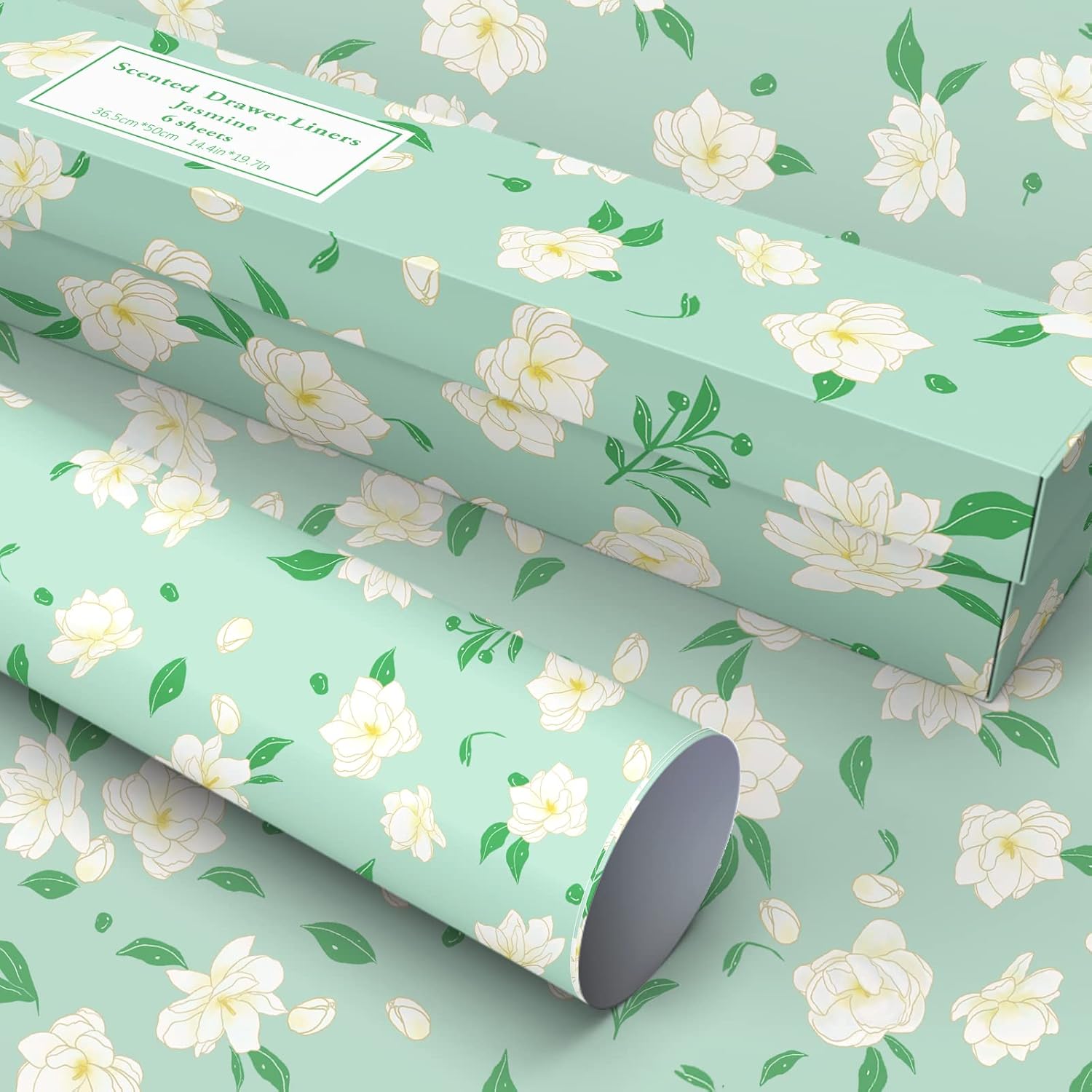 SCENTORINI Jasmine Scented Drawer Liners 6 Sheets