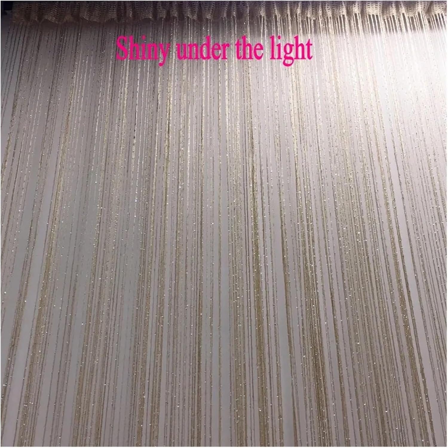 Shiny Tassel String Curtain 3x26m Door Divider