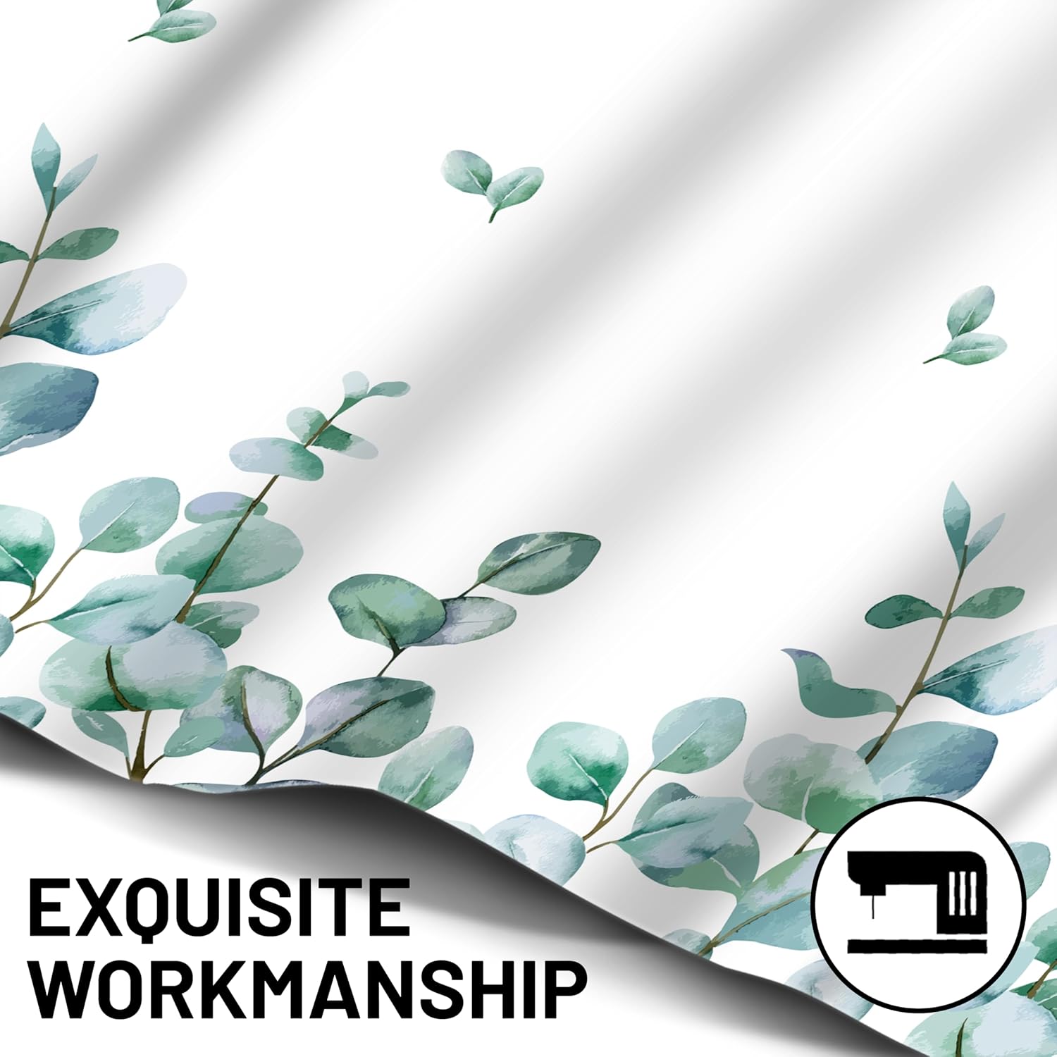 Green Leaf Swag Curtain Valance 28x36 inch