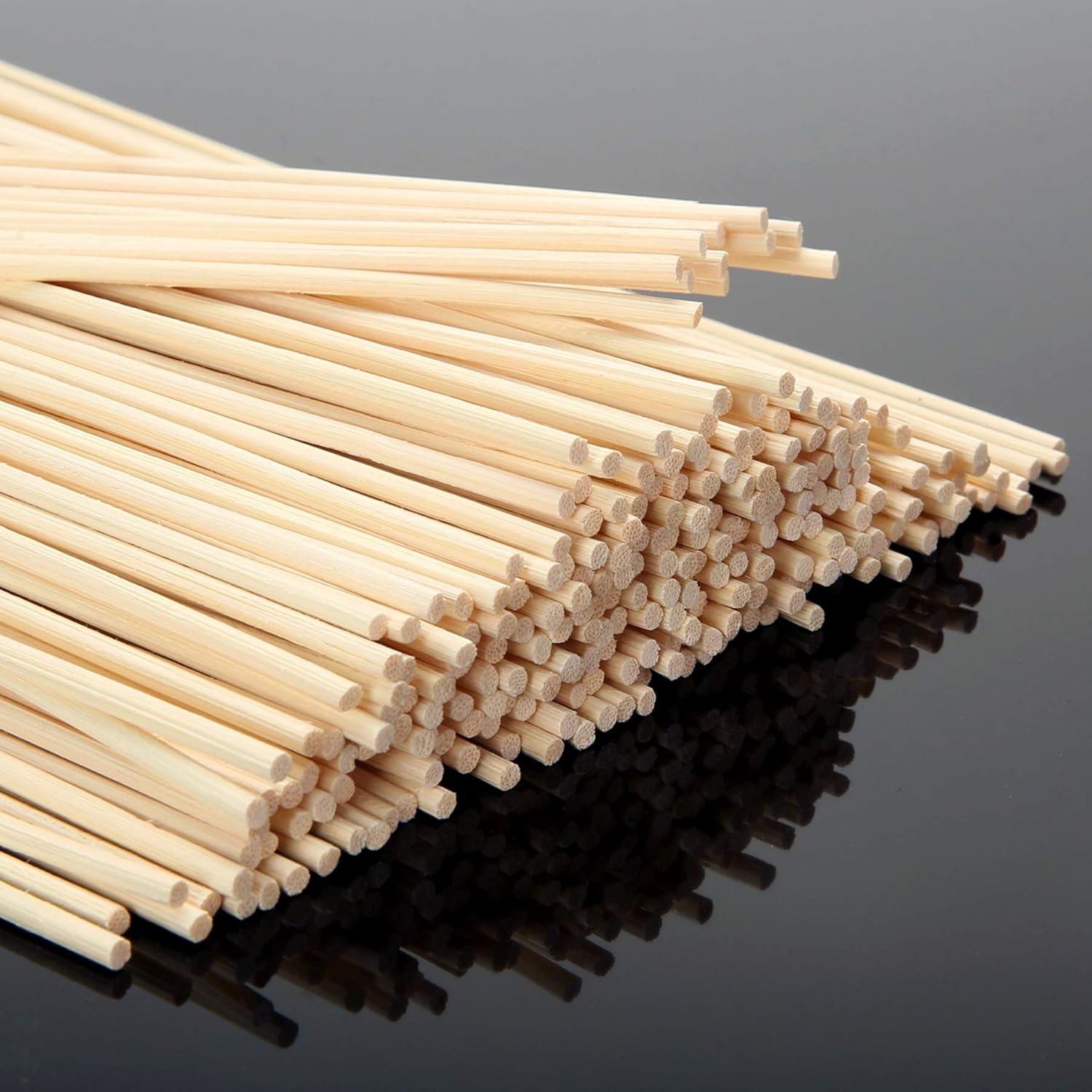 TOMCENXI 120PCS Reed Diffuser Sticks 10 Inch Natural Rattan