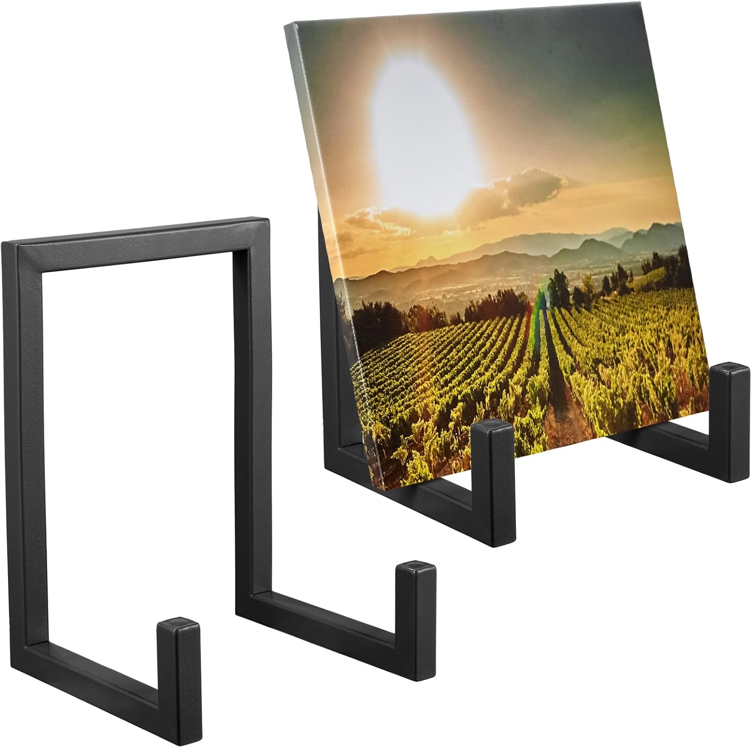 Sweetude 2 Pcs Large Plate Stand Display Easel