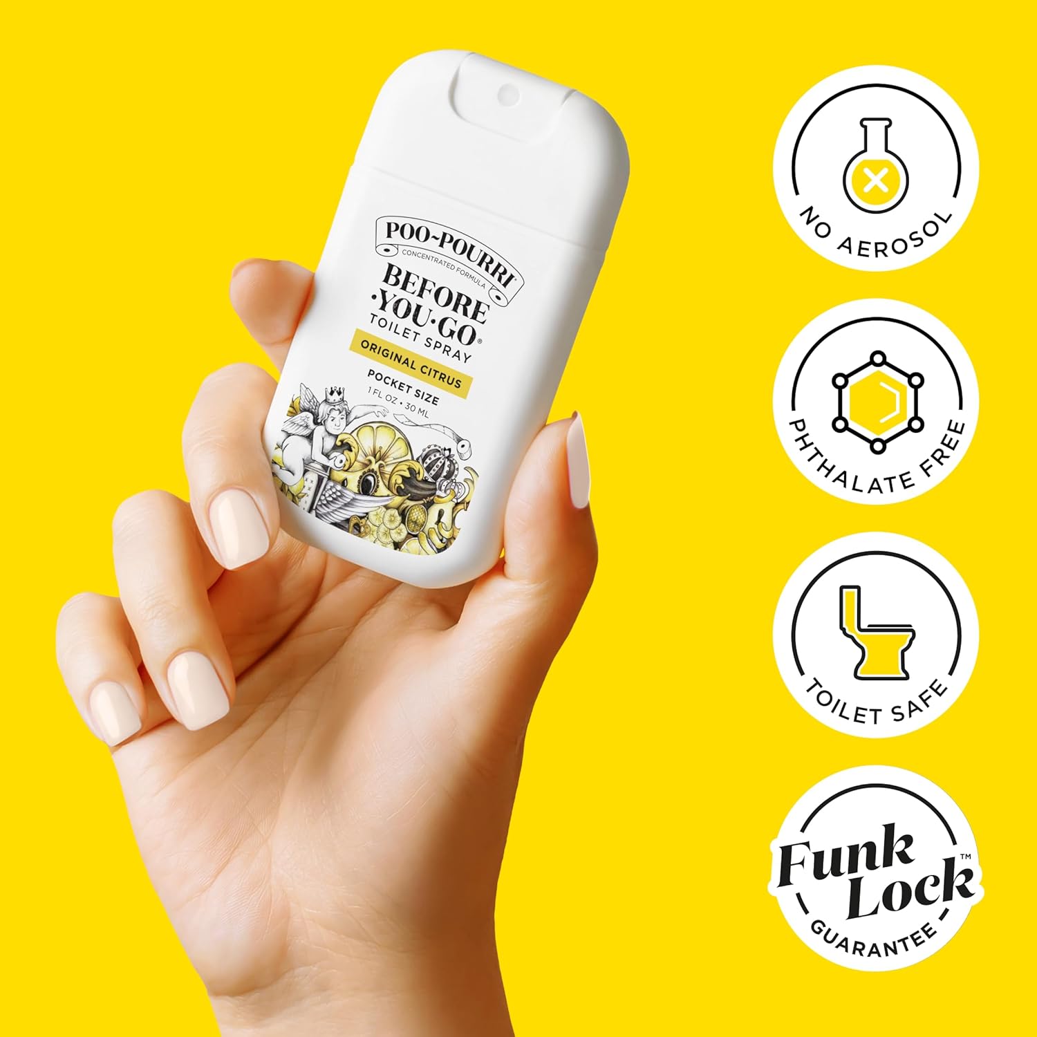 Poo-Pourri Original Citrus Toilet Spray 1 oz