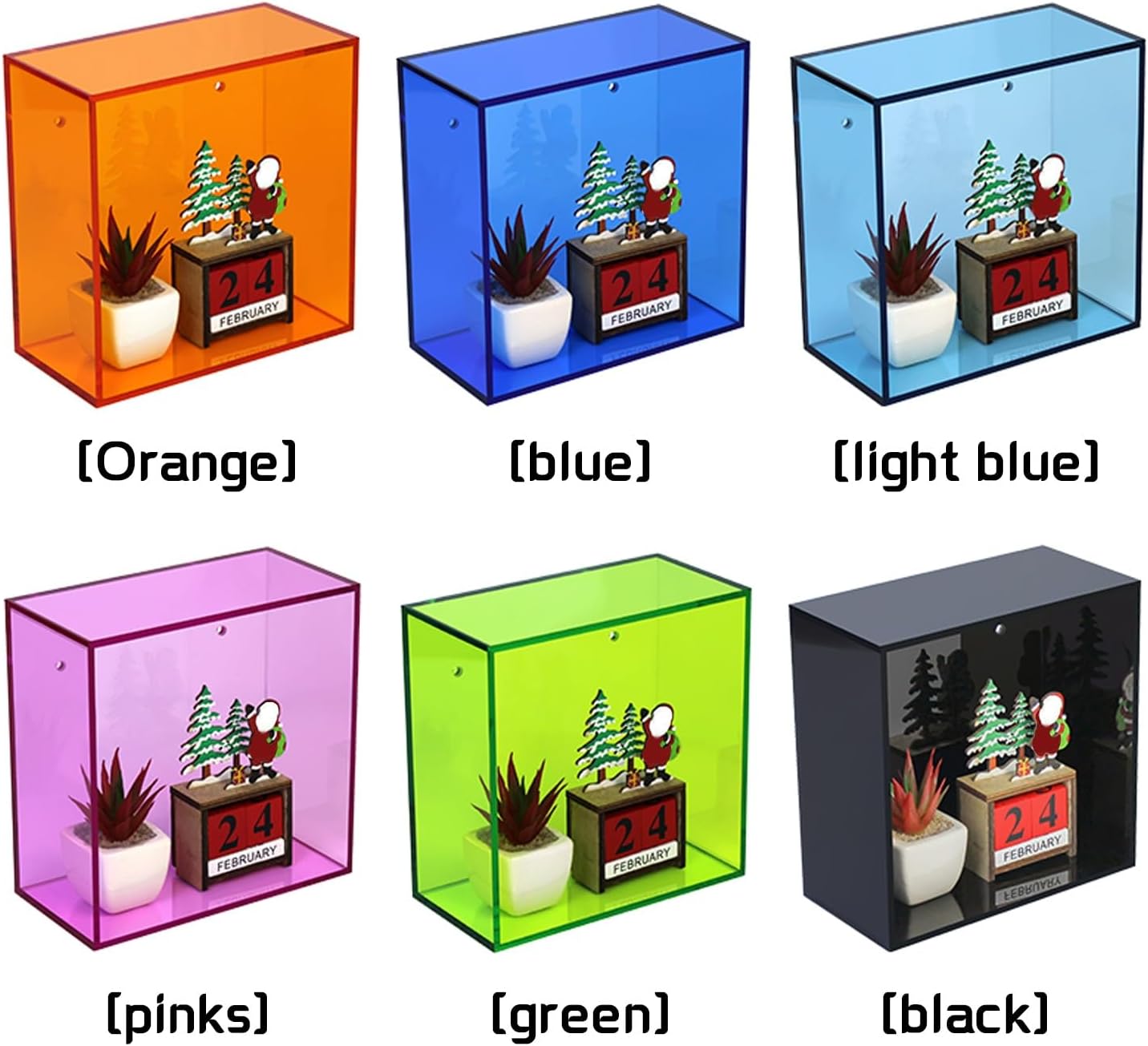 Green Acrylic Risers Display Stand 25cm 10in