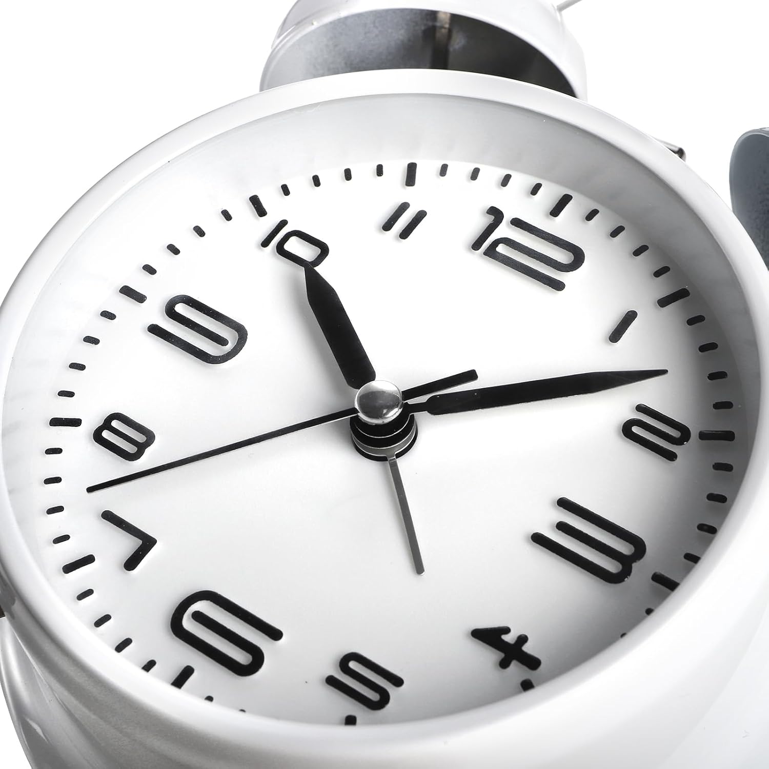 2 Pack Twin Bell Alarm Clock with Backlight