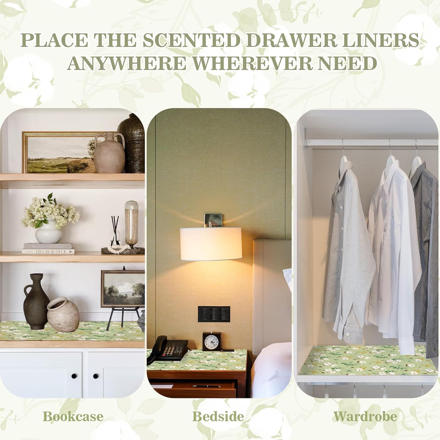 SCENTORINI Fragrant Drawer Liners 6 Sheets