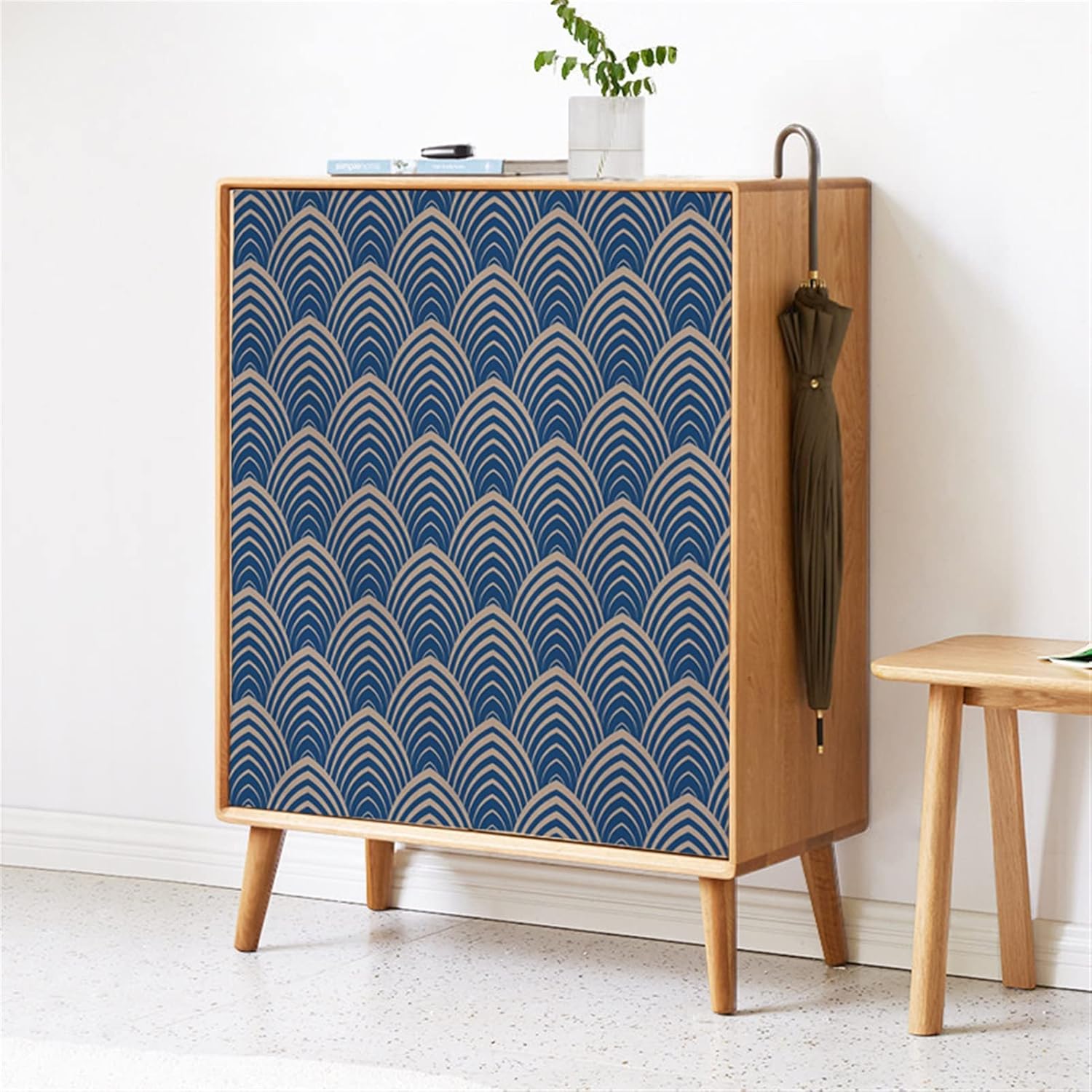 Liveinu Cabinet Curtains 31x50 Inch Hook Loop Style 3