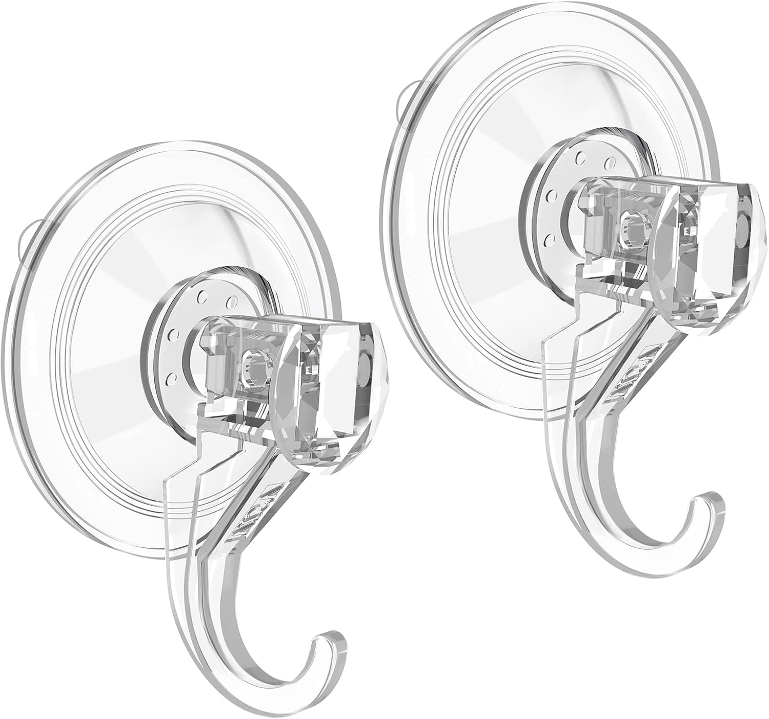 VISV Clear Wreath Hanger 22 LB Capacity 2 Pcs