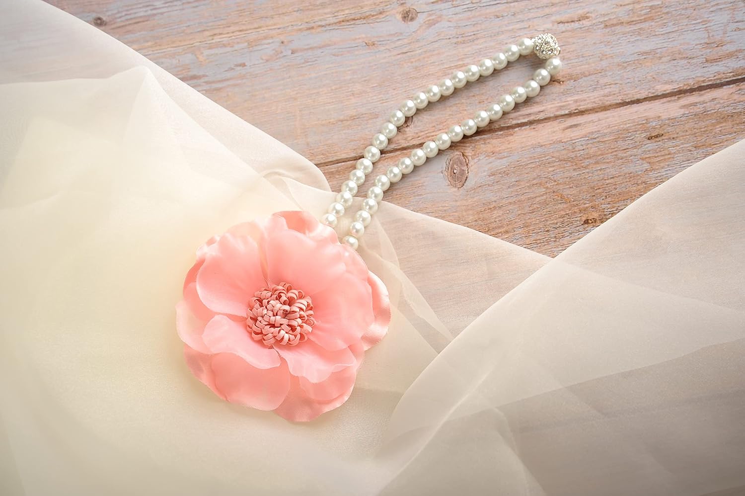 SUQ I OME 2 Pack Magnetic Curtain Tiebacks with Flowers