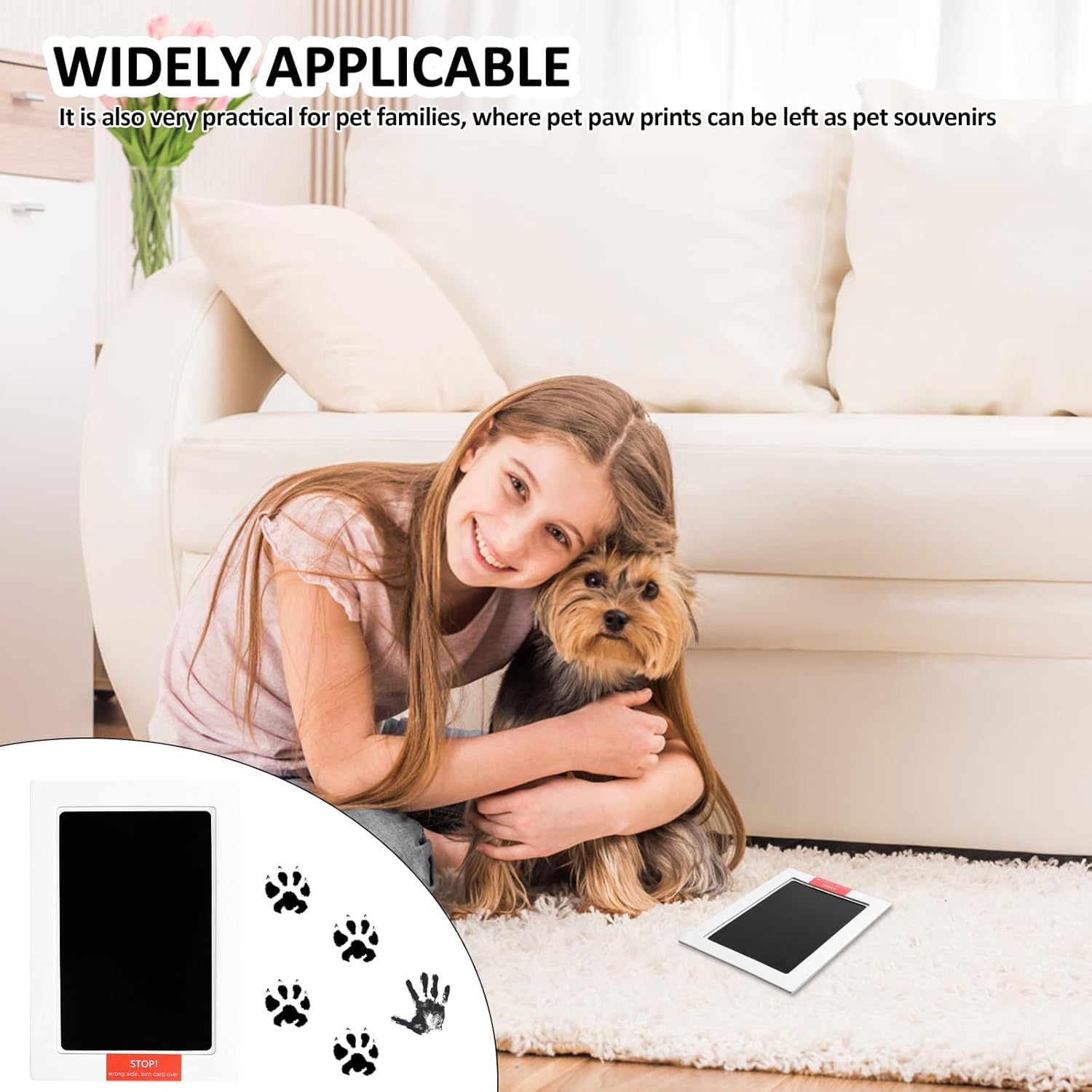 Inkless Paw Print Kit for Baby and Pets