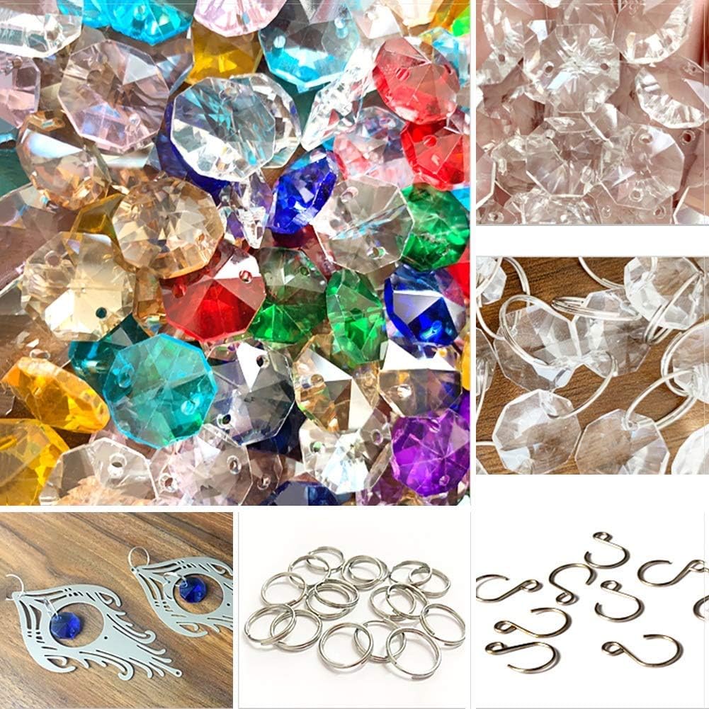 25 Strand Crystal Bead Curtain for Doorways and Room Dividers