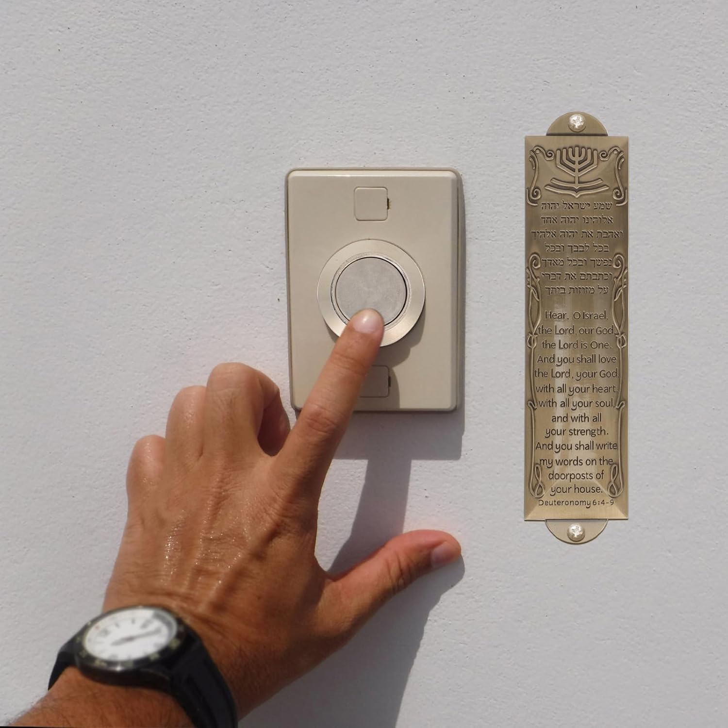 Religious Holy Scroll Mezuzah Door Decor