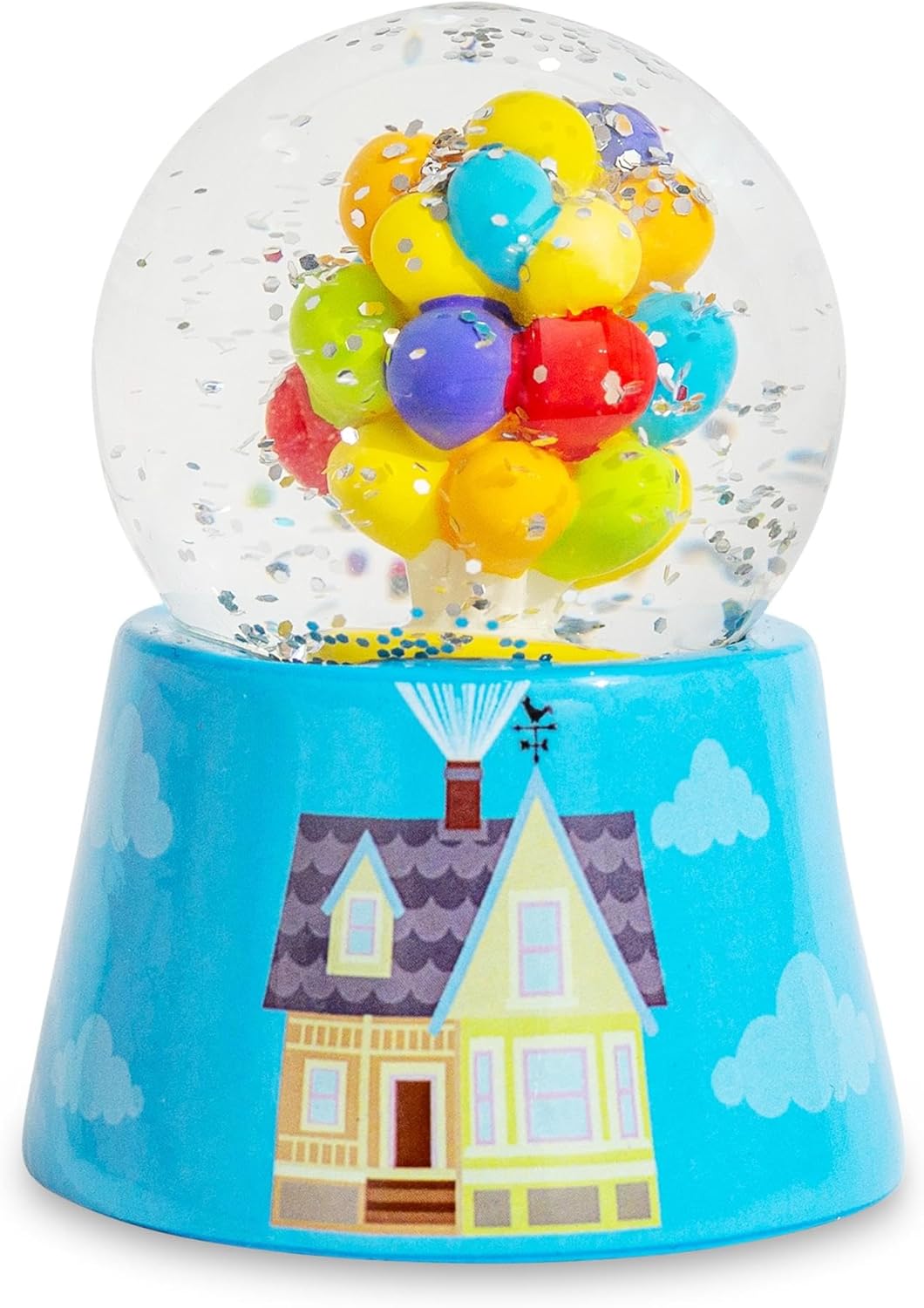 Disney Pixar UP Light-Up Snow Globe 3 Inches Tall