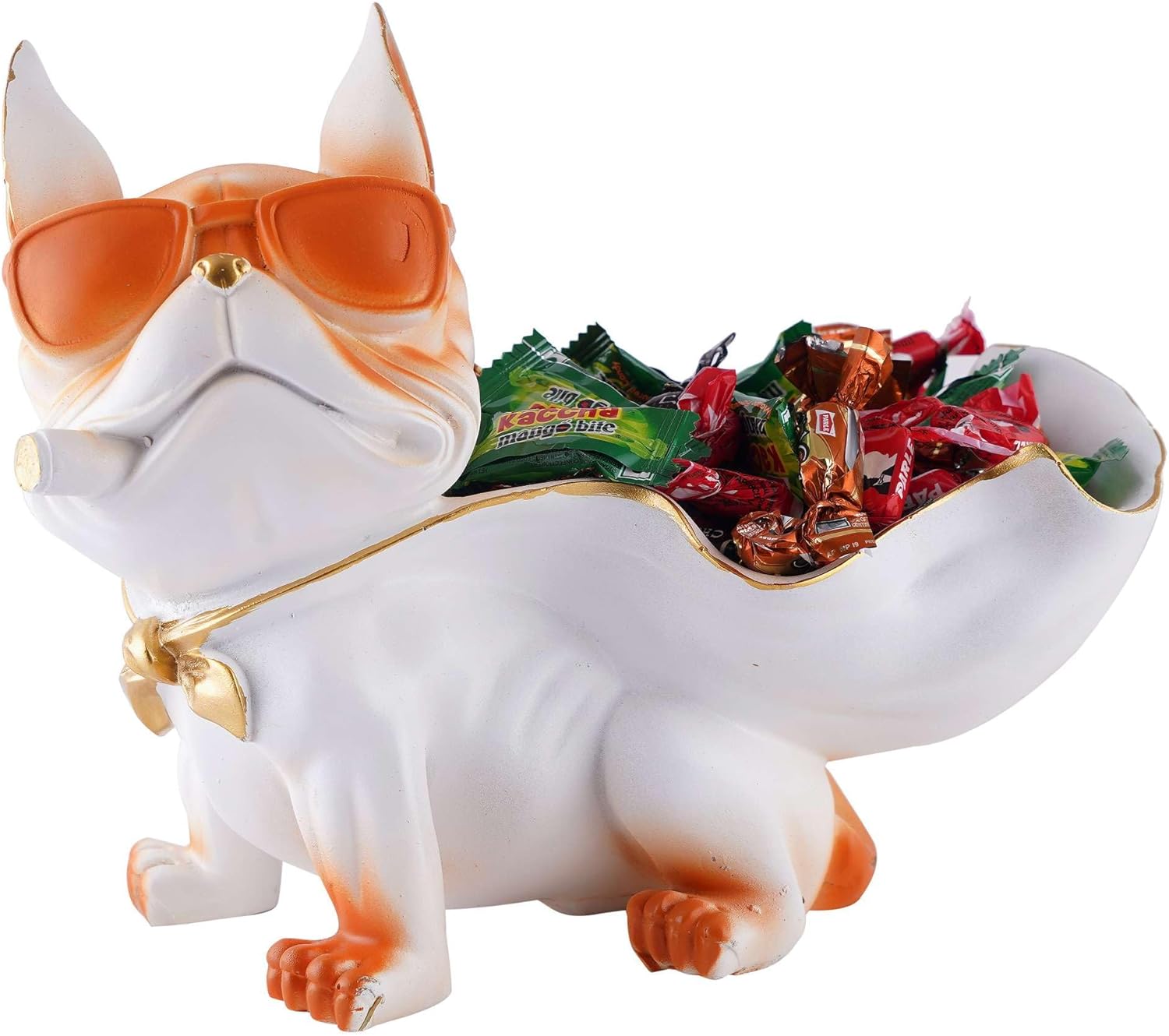 Cool Dog Sculpture Resin Showpiece Home Decor