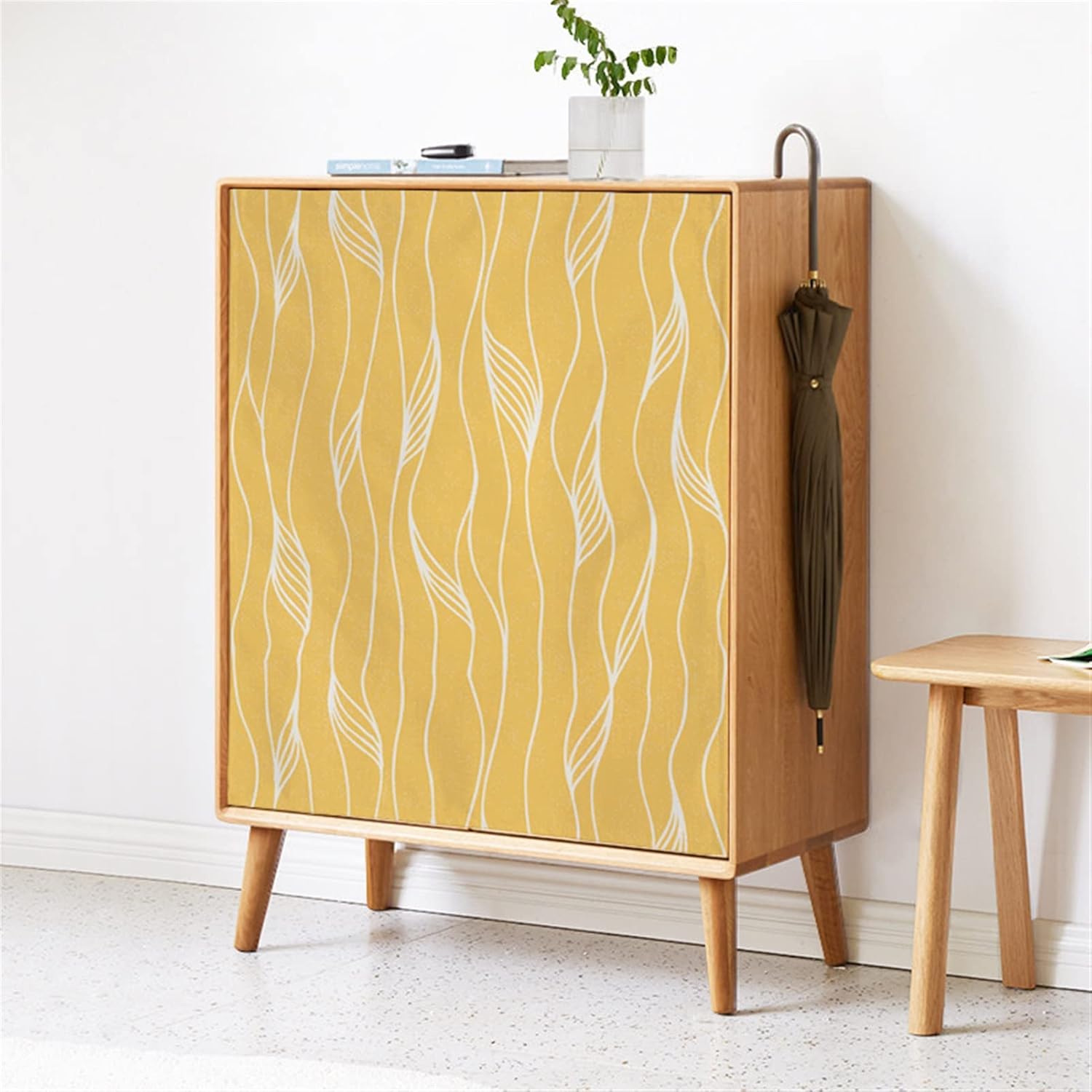 Liveinu Cabinet Curtains 31x50 Inches Style 6