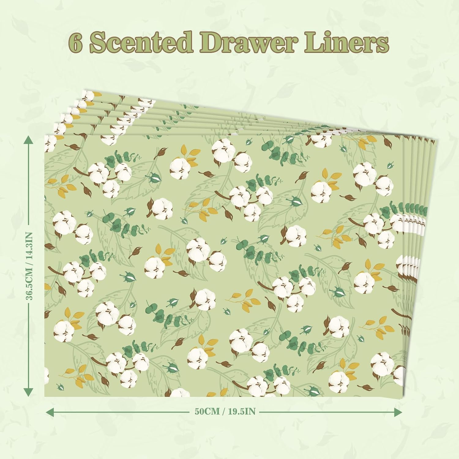SCENTORINI Fragrant Drawer Liners 6 Sheets
