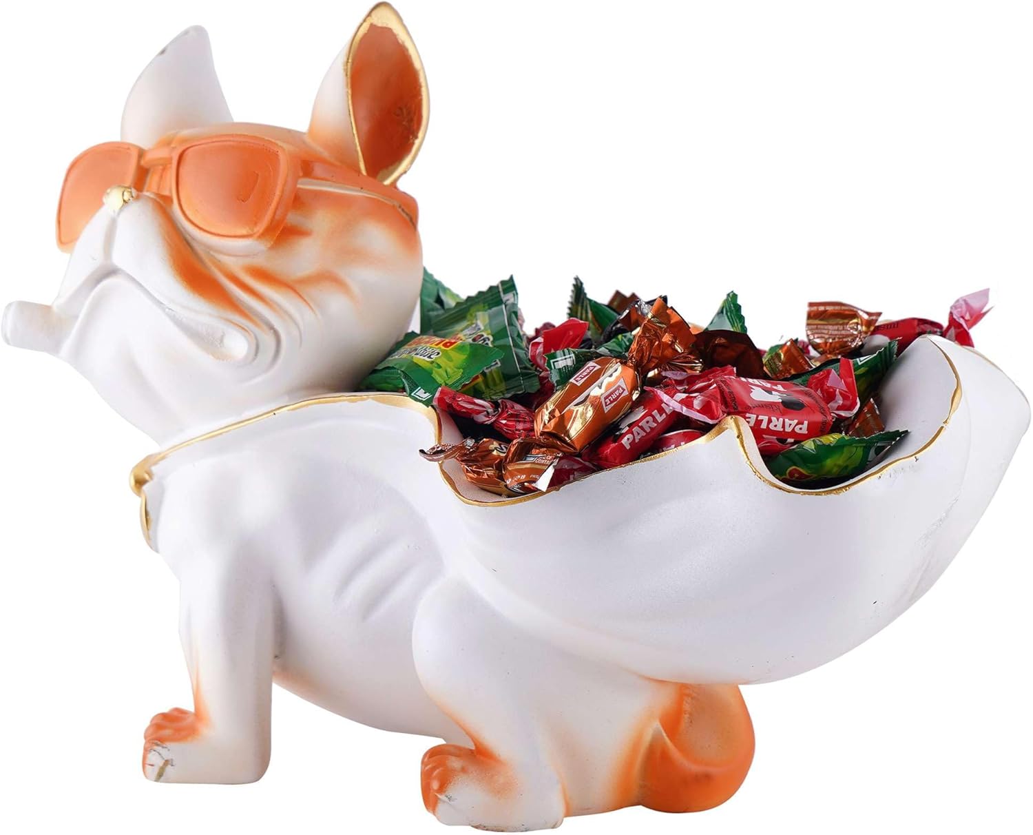 Cool Dog Sculpture Resin Showpiece Home Decor