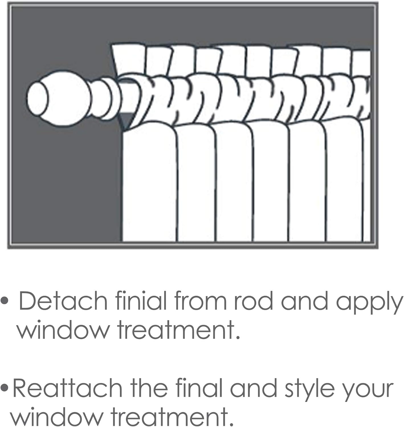 Park Designs Black Buffalo Check Lined Valance Swag 72x63