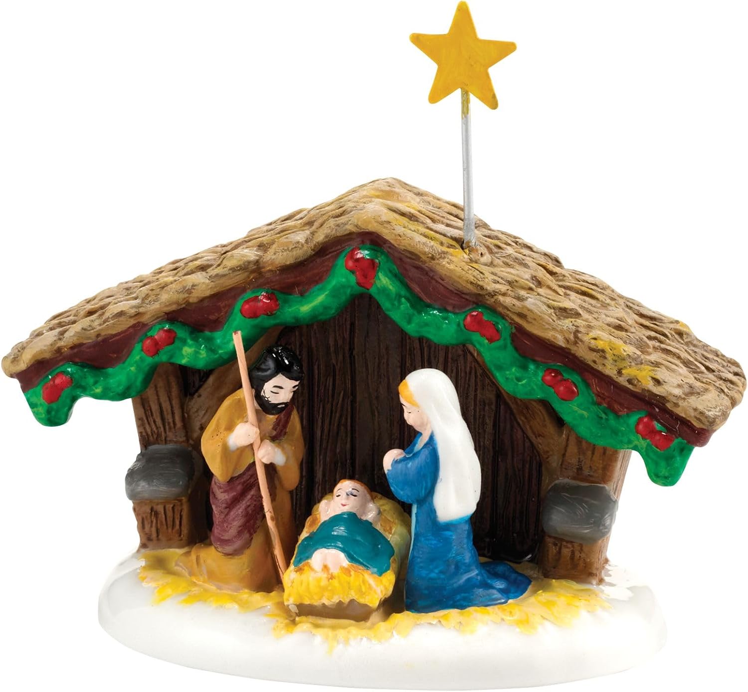 Department 56 Snow Village Nativity Figurine 157 Inch 1