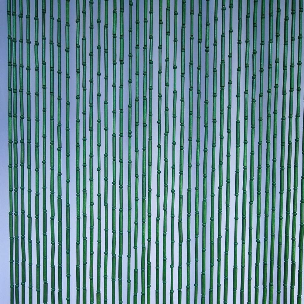 Natural Bamboo Beaded Curtain for Room Divider Entrance