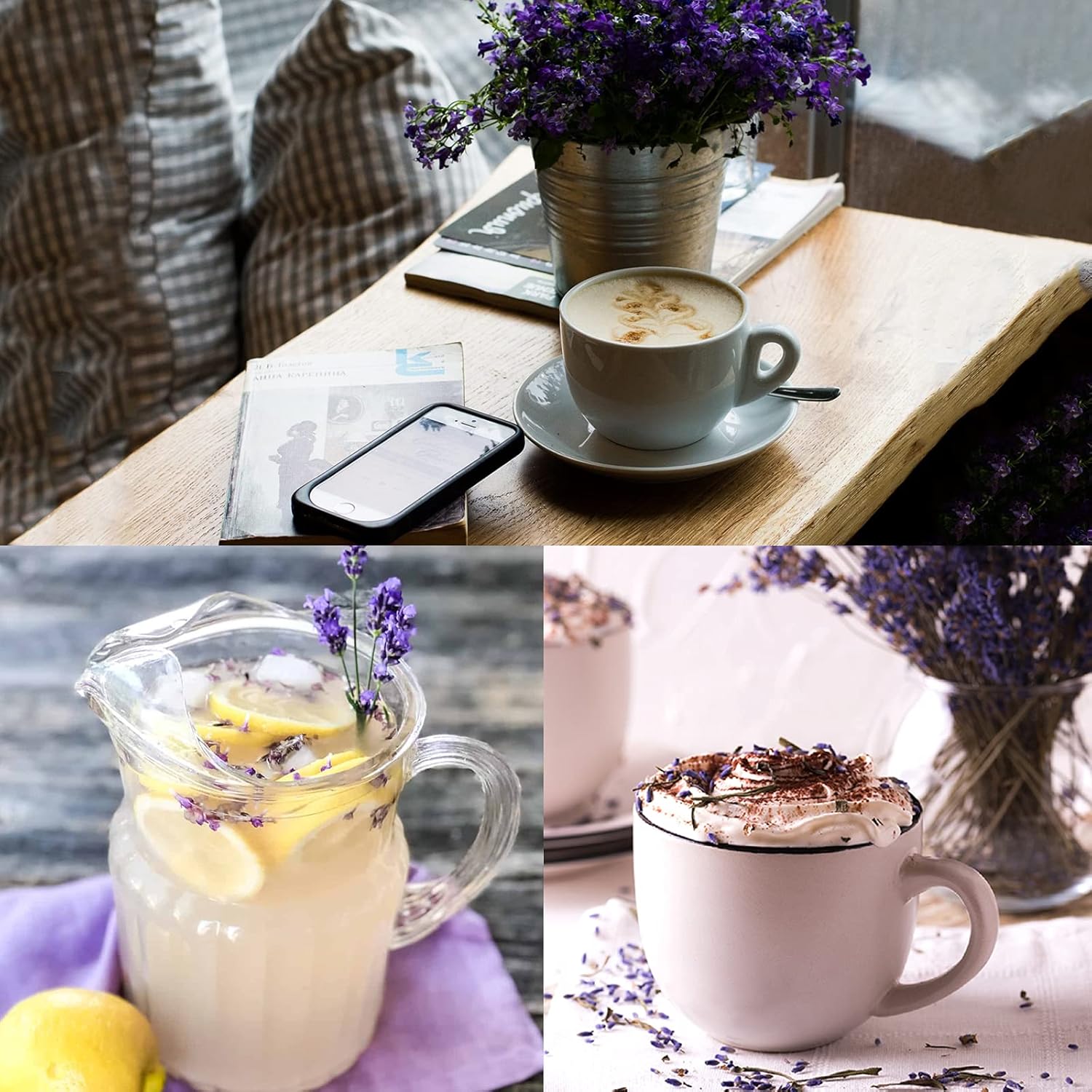 Cedar Space Dried Lavender Flowers for Home Fragrance and Tea