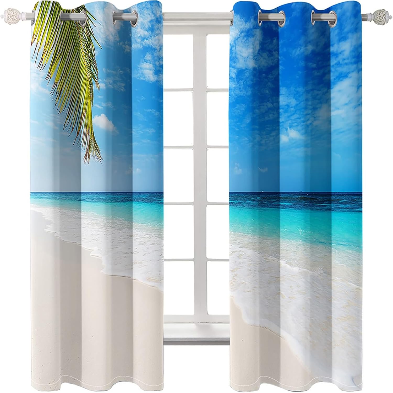 Thermal Blackout Curtains 84x96 Inch 2 Panels Set