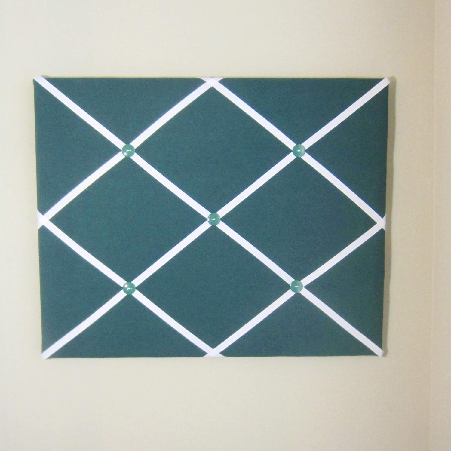 16 x 20 French Memory Board Bow Board Hunter Green White