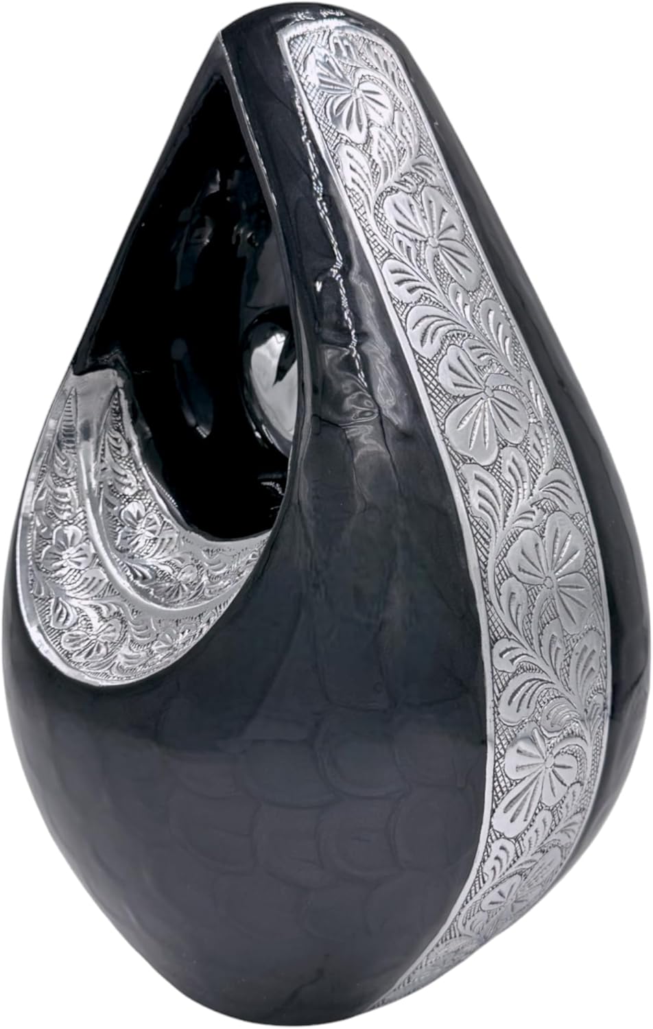 GRACEFUL URNS Teardrop Cremation Urn with Velvet Bag