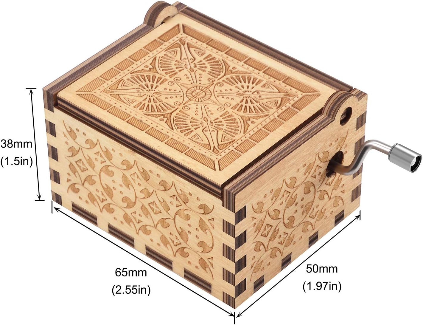 You Are My Sunshine Wood Music Box