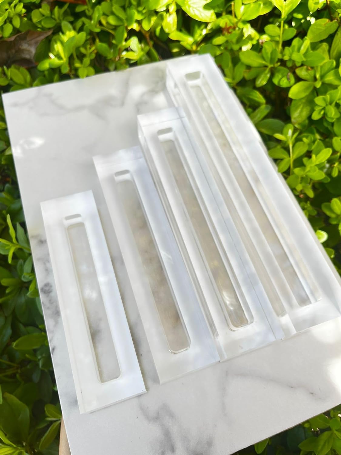 AS Mezuzah Acrylic Case Waterproof Modern Design