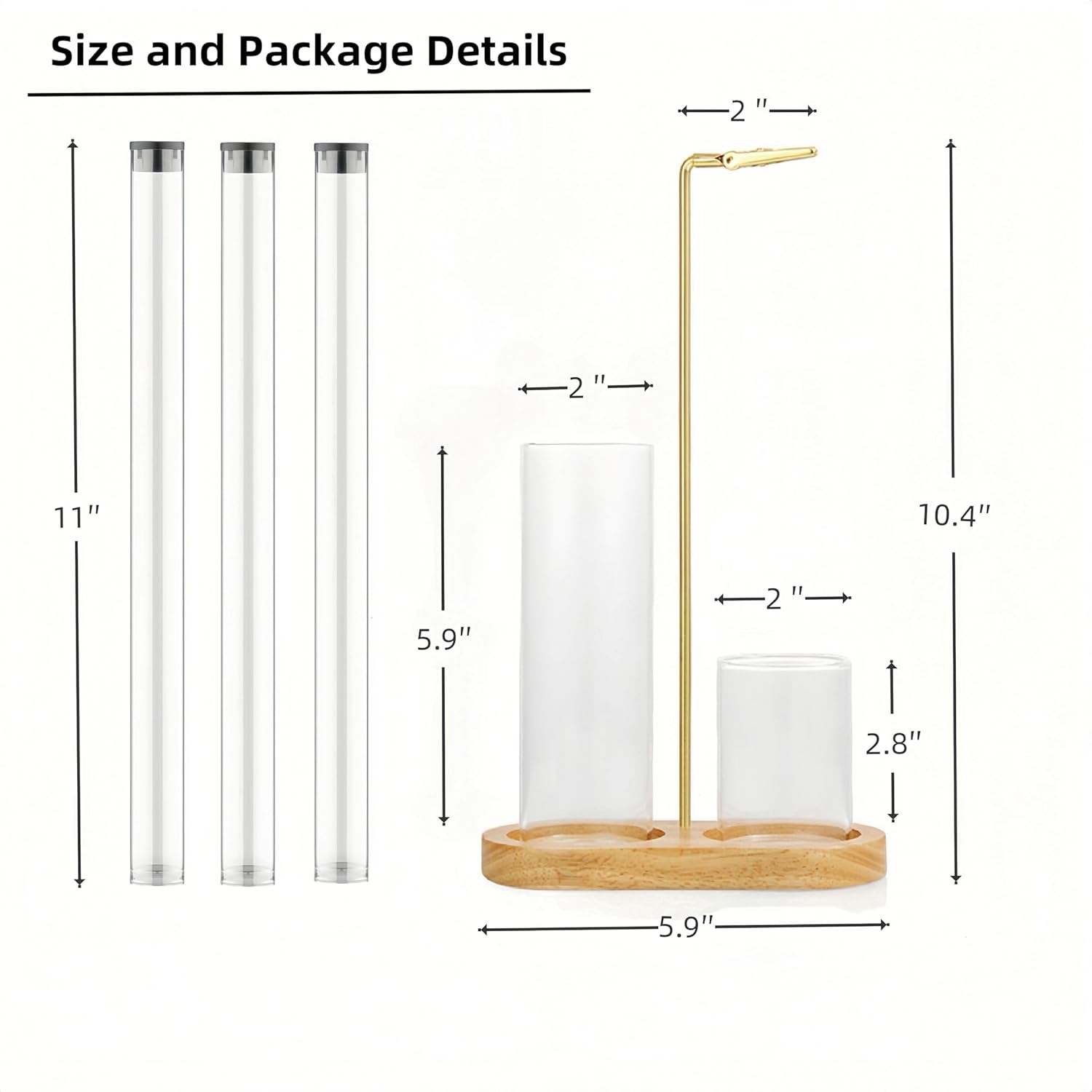 Moocervi Glass Incense Holder with Storage and Ash Catcher