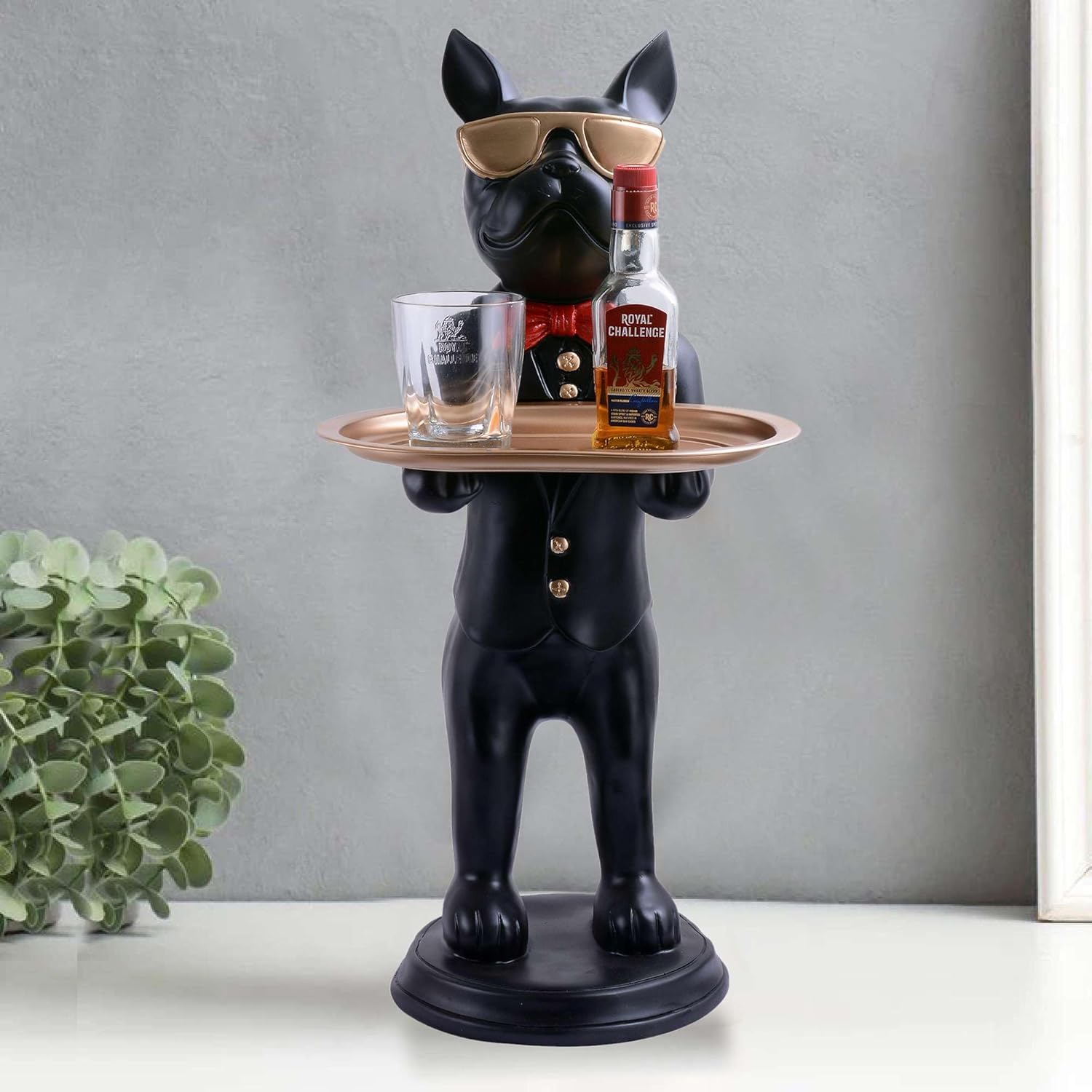 Cute Cool Dog Sculpture for Home Decor