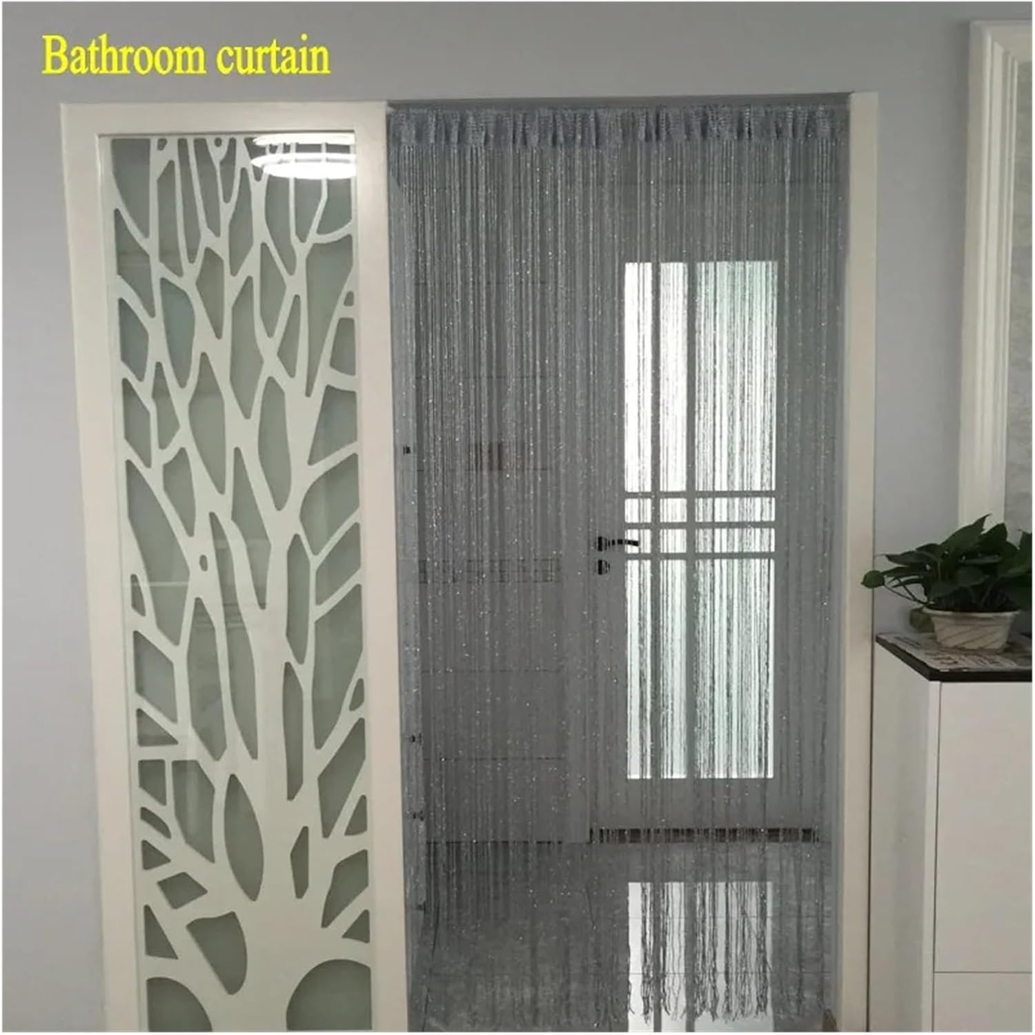 Shiny Tassel String Curtain 3x26m Door Divider