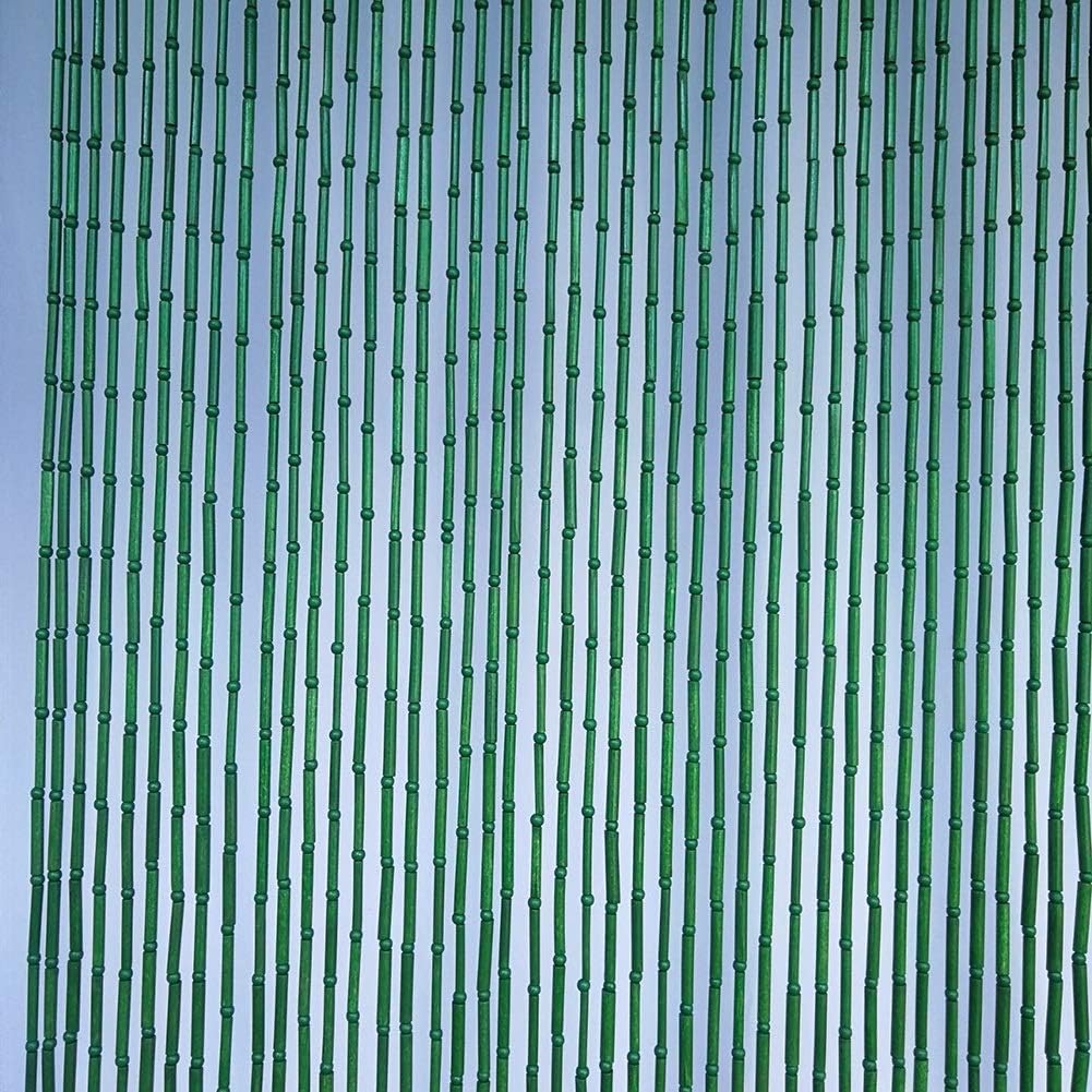 Natural Bamboo Beaded Curtain for Room Divider Entrance