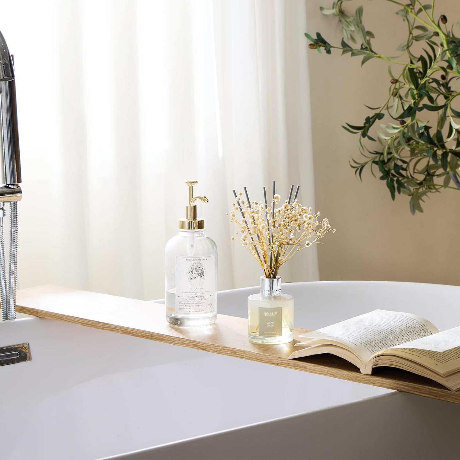 Airkeep Reed Diffuser Set - Clean Linen 100 ml