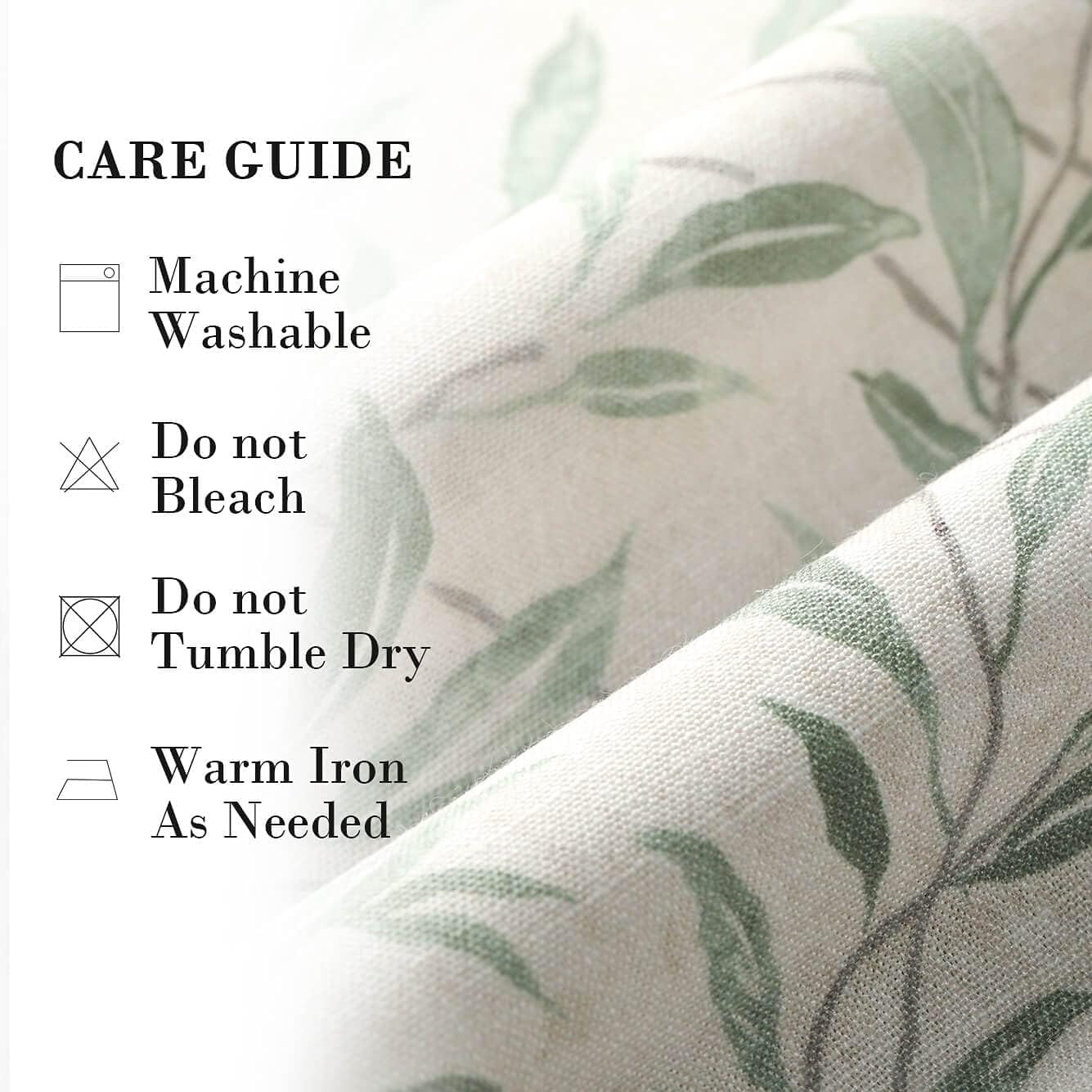 VOGOL Decorative Tie Up Curtains for Girls Room