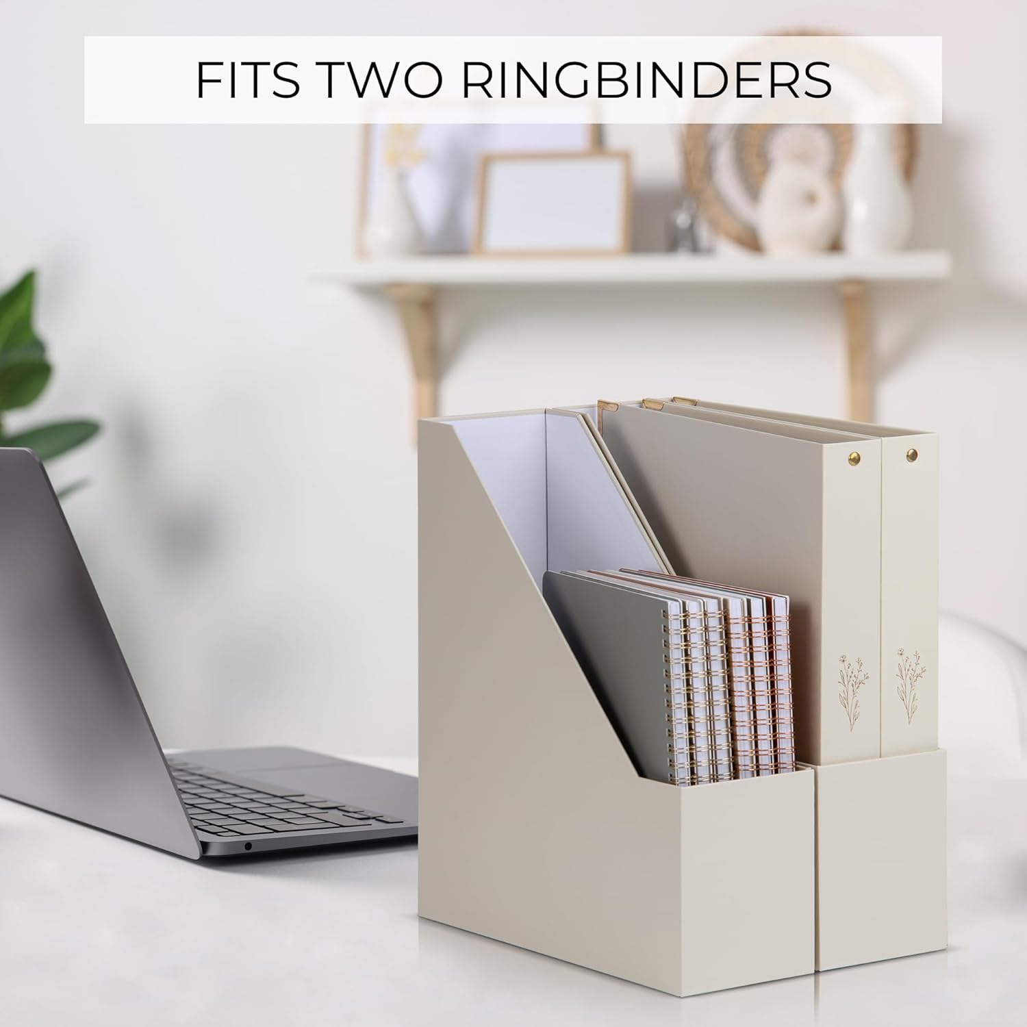 ZICOTO Magazine Holder Set Of 3 - Sturdy and Stylish
