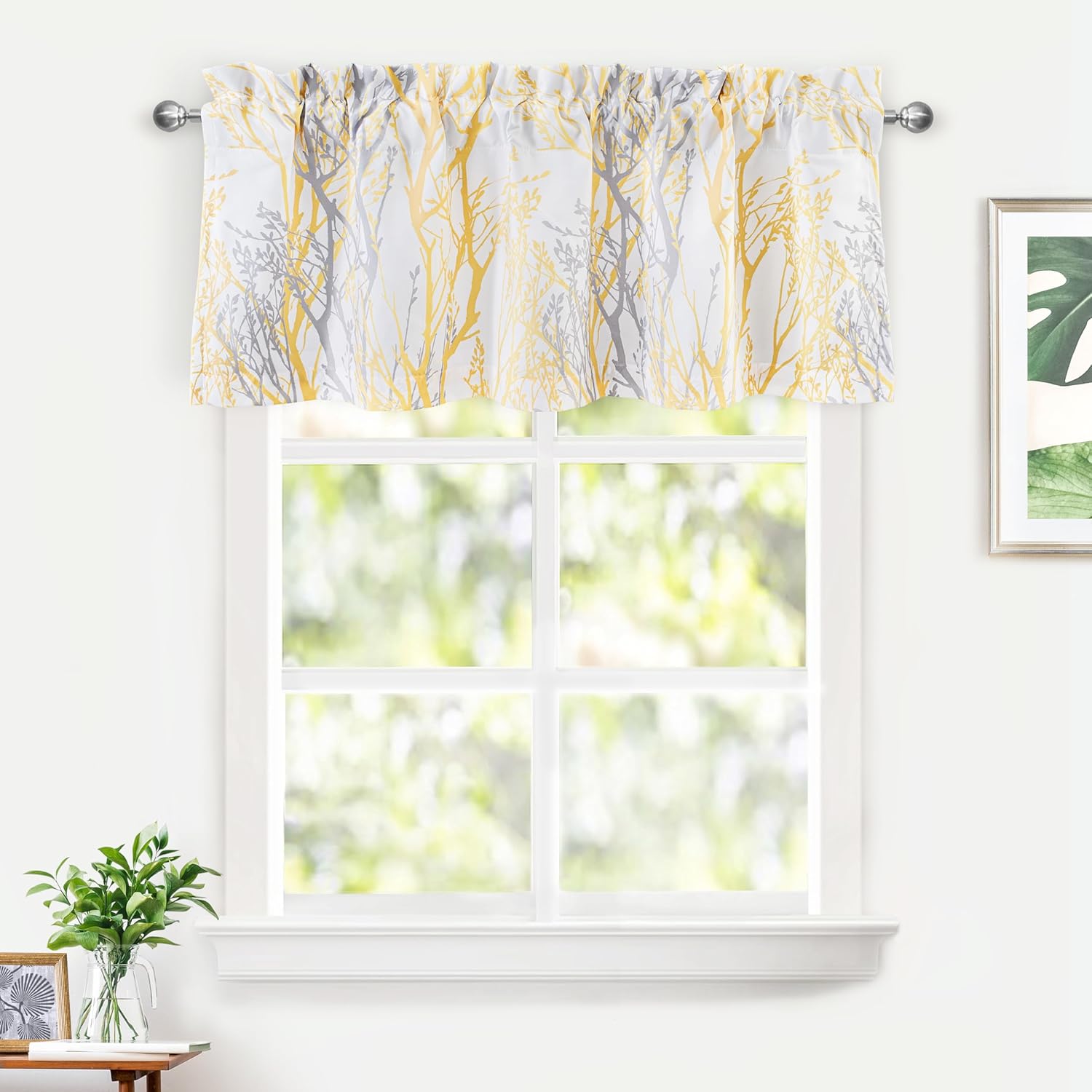 DriftAway Tree Branch Valance 52x18 with Header