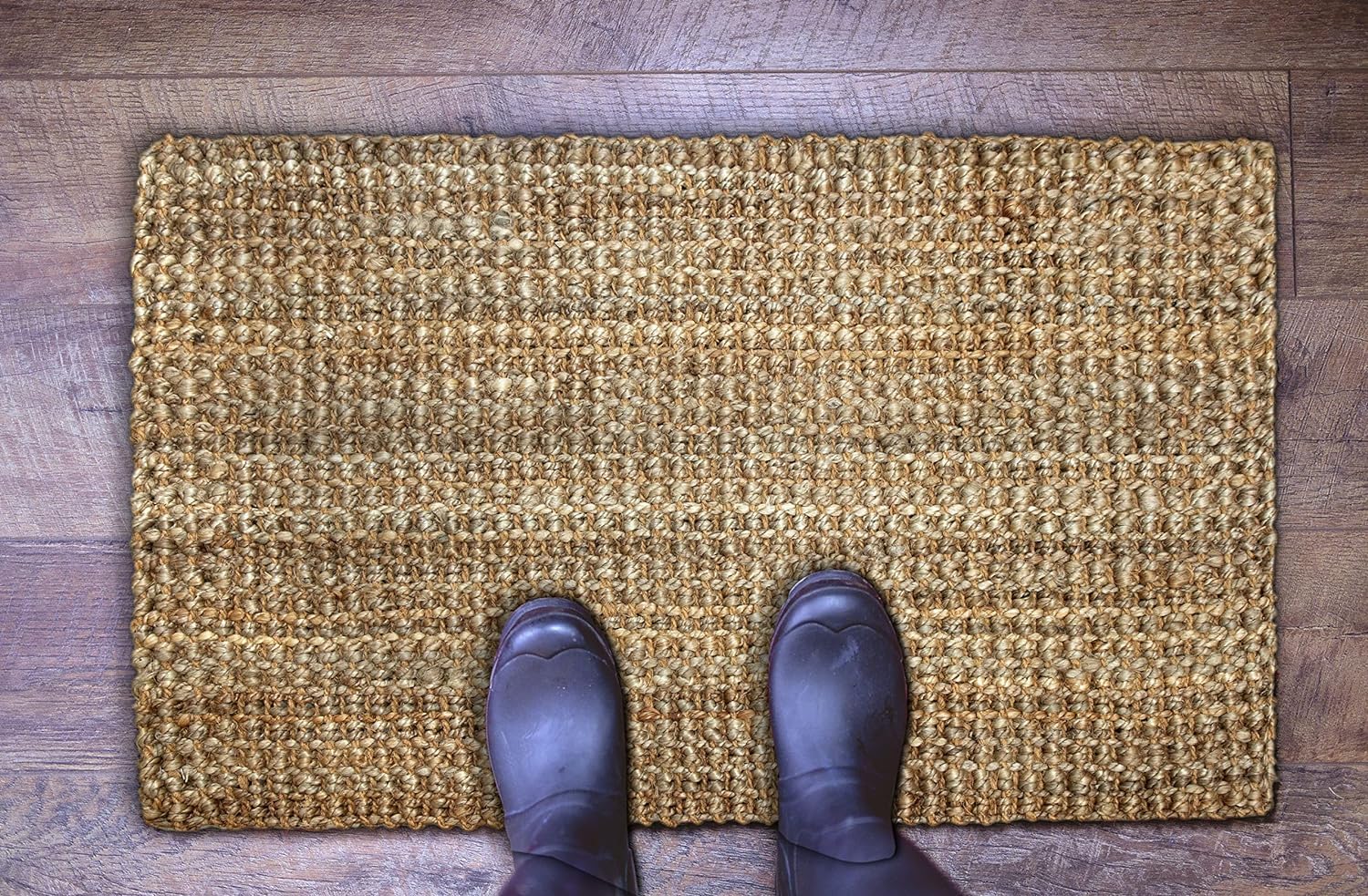 Irongate Jute Handspun Reversible Area Rug 24x36
