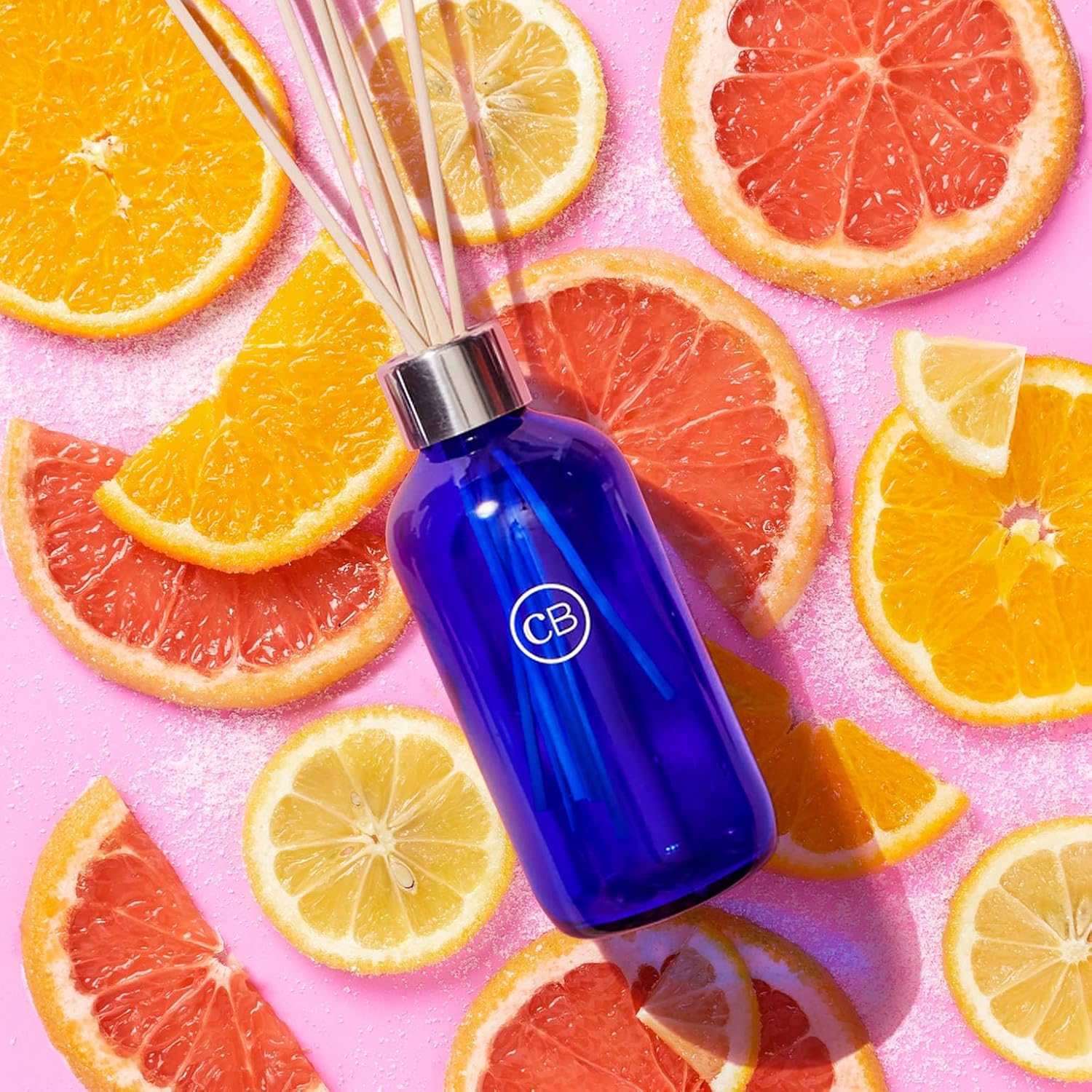 Capri Blue Volcano Reed Diffuser Set - Cobalt Blue 8 fl oz