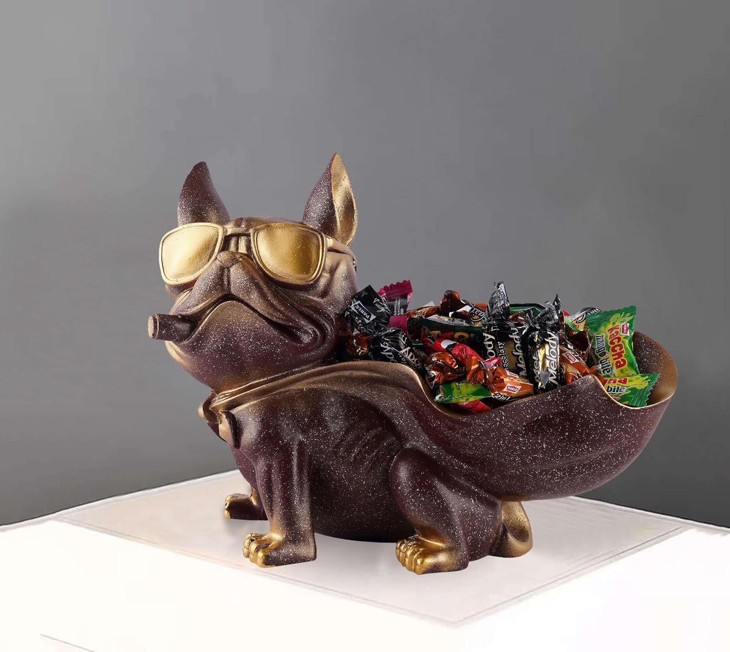 Cool Dog Resin Sculpture Showpiece for Home Decor 1