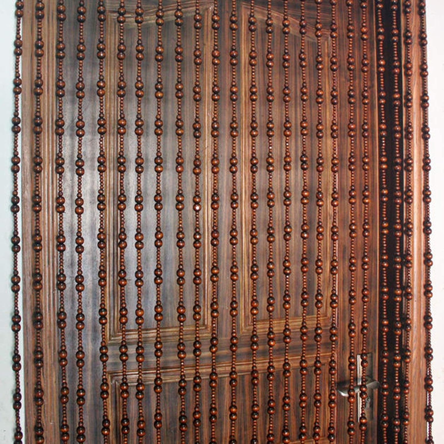 Natural Wooden Beads Door String Partition Curtain