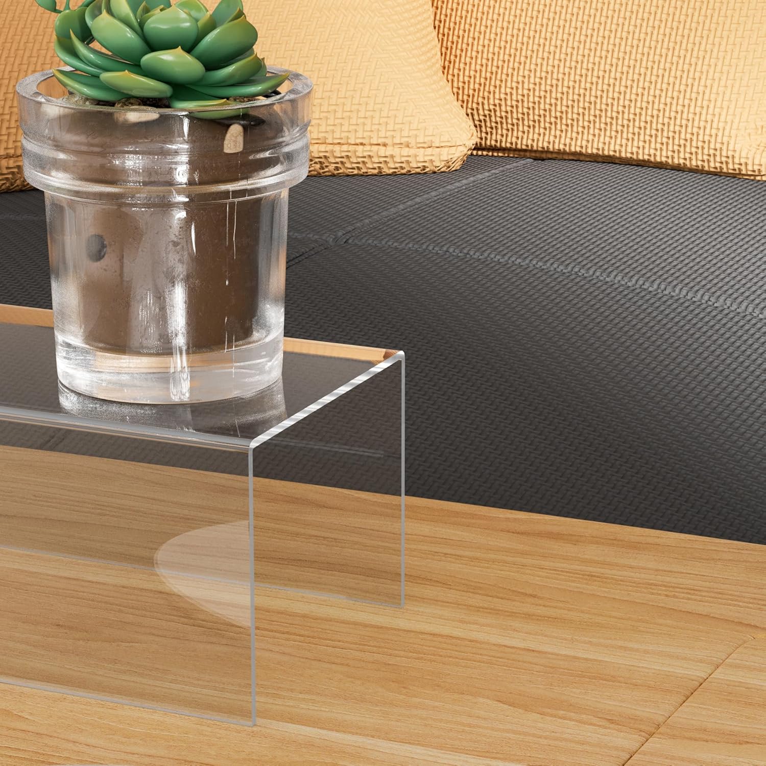 Clear Acrylic Display Risers 3pcs for Collectibles