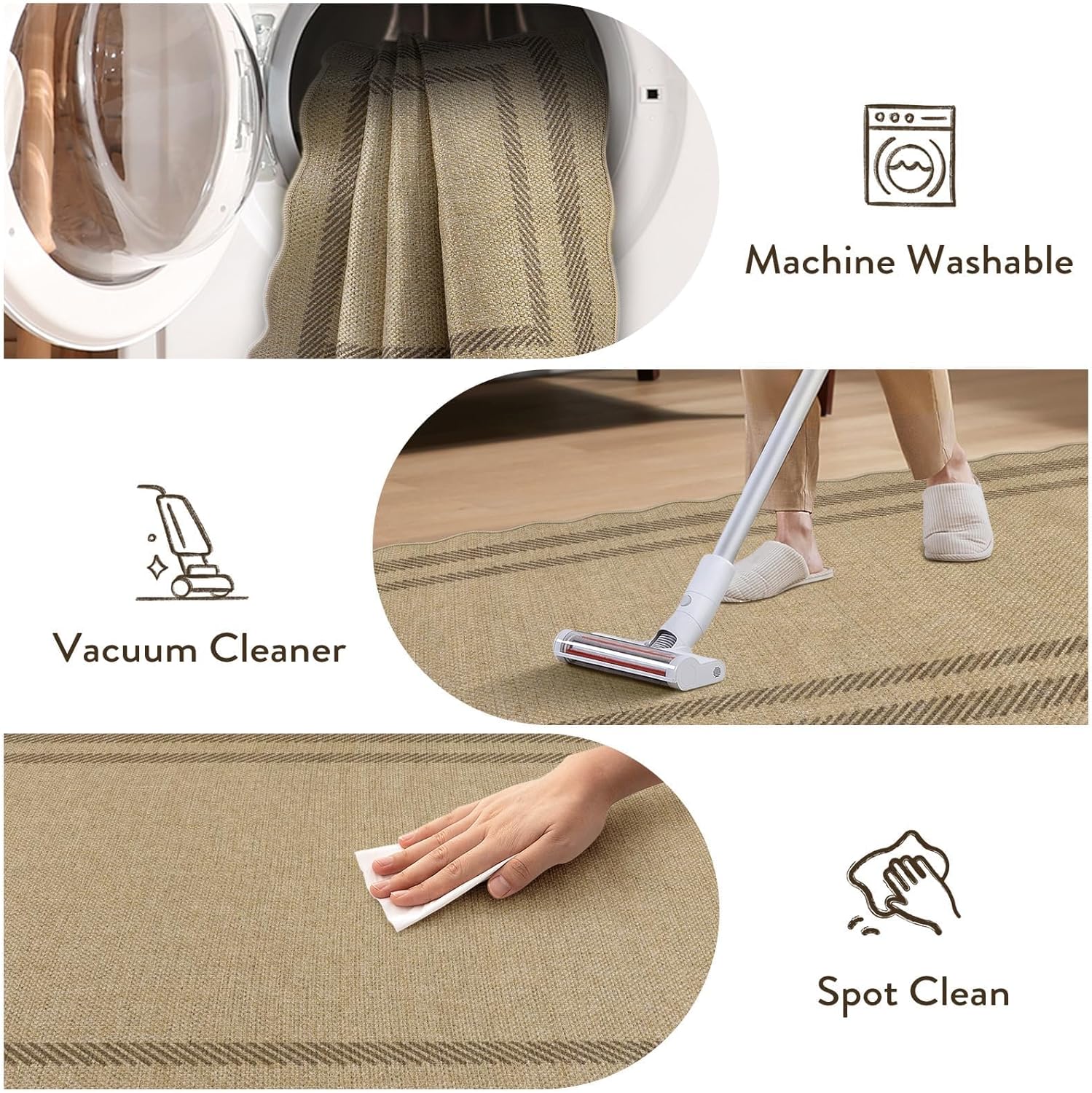 Livebox Wave Scalloped Jute Style Rug