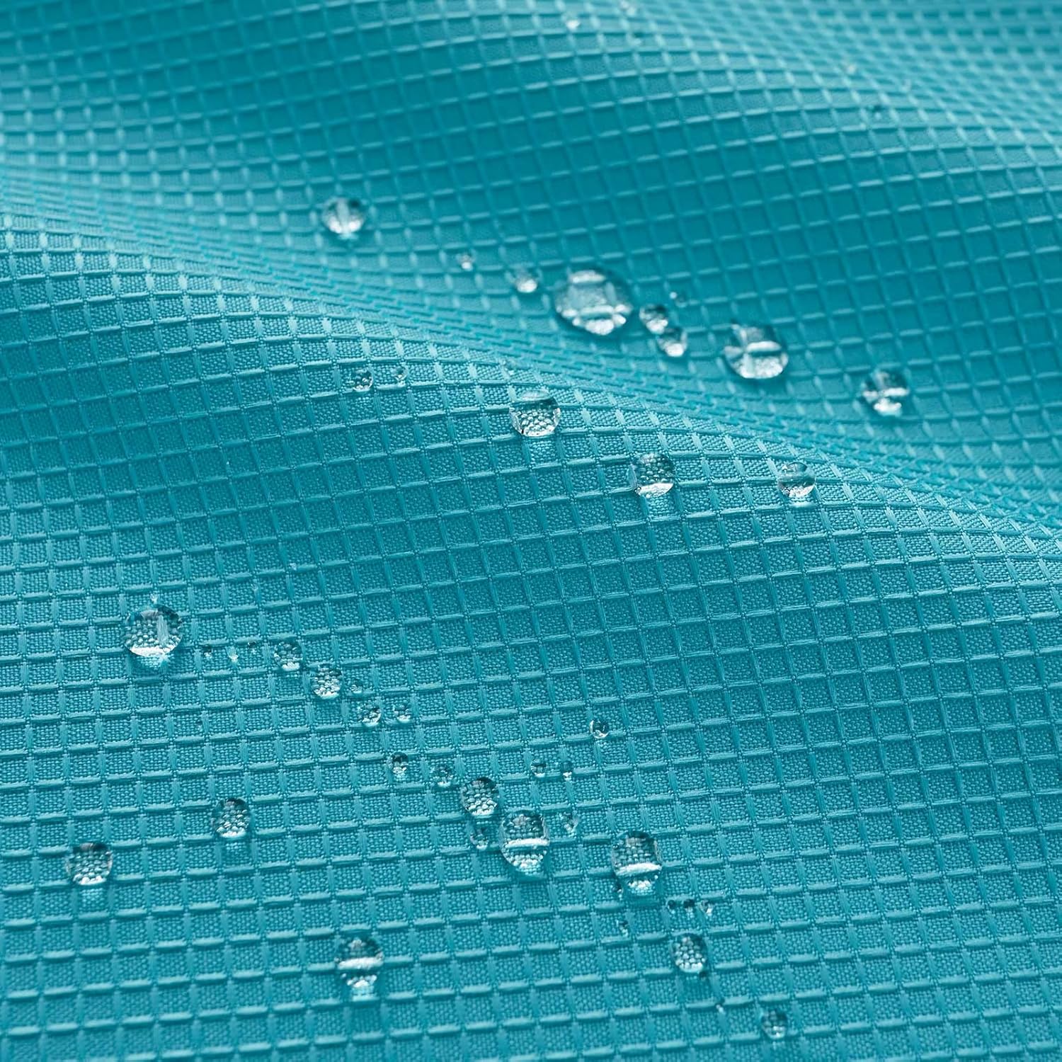 Valea Home Water Repellent Valance 60x16 Inches Turquoise 1 Panel