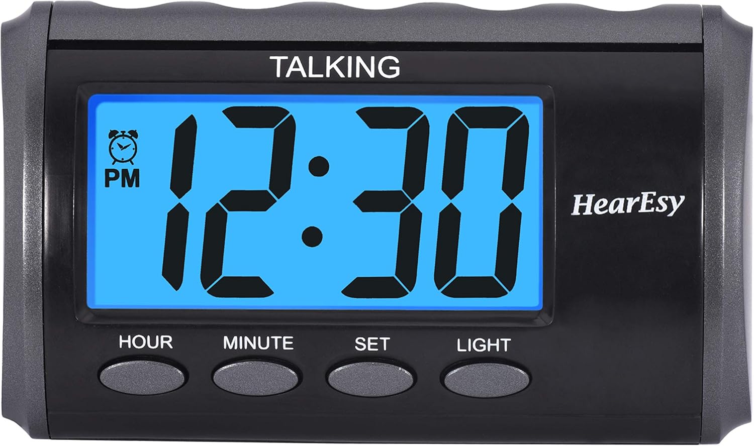 HearEsy Talking Alarm Clock with Large Numbers